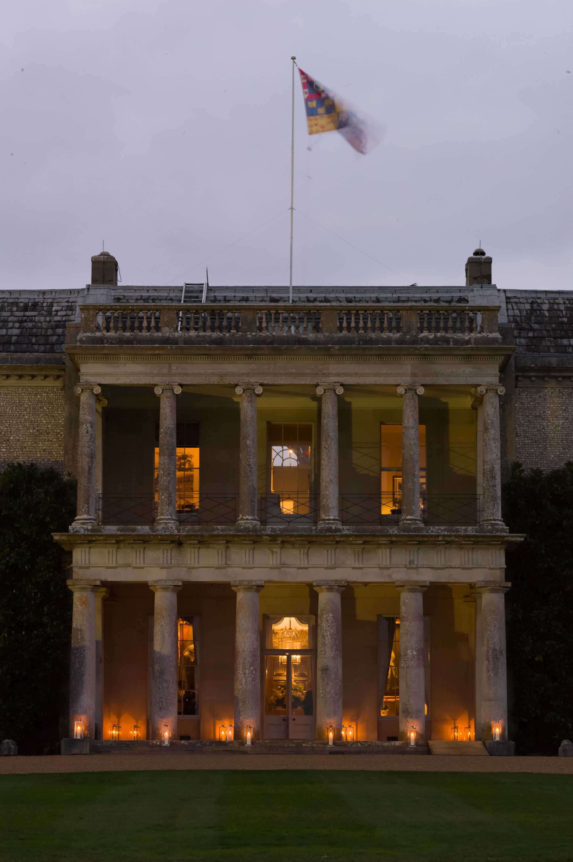 Wedding photo shoot at Goodwood House