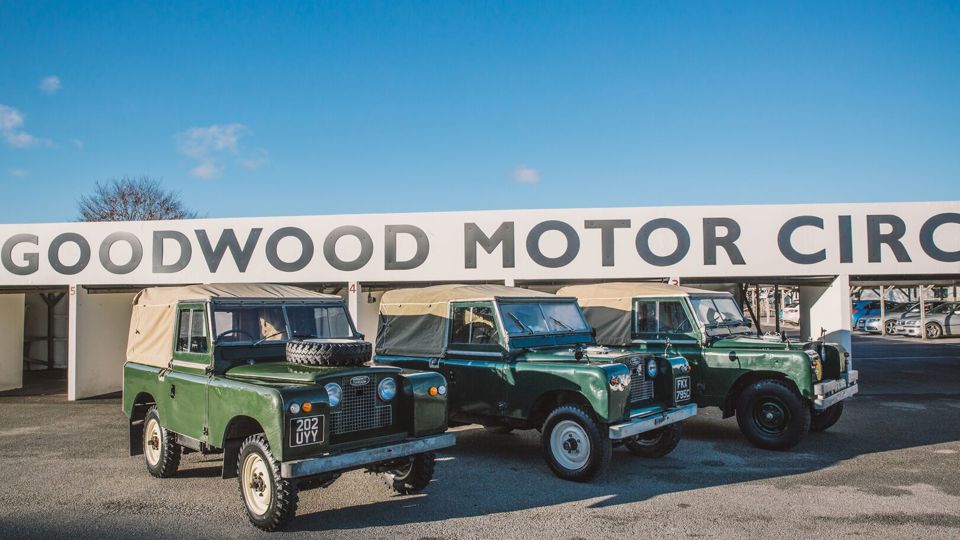 Land Rover off-road driving experience