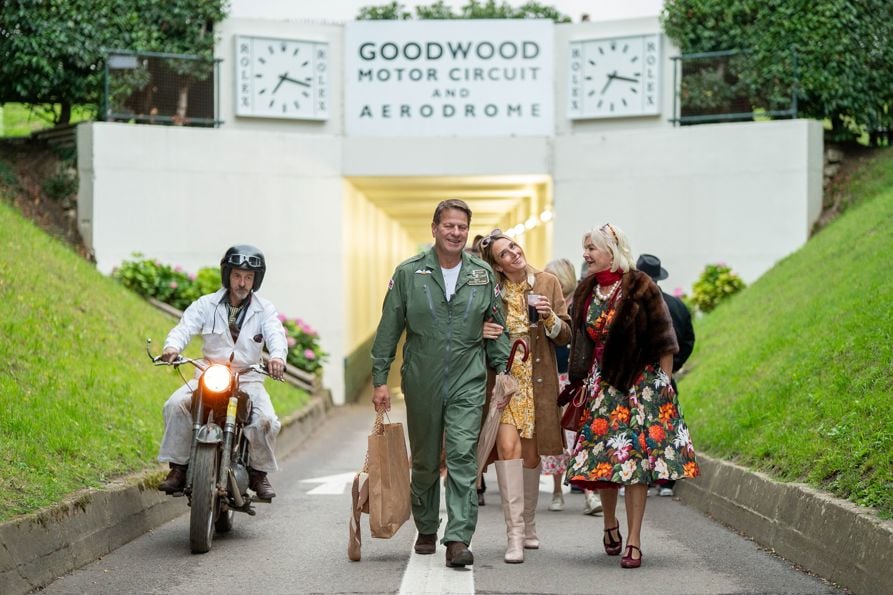 UNITED KINGDOM, Goodwood Revival 12 September 2025.
Goodwood Revival Style.