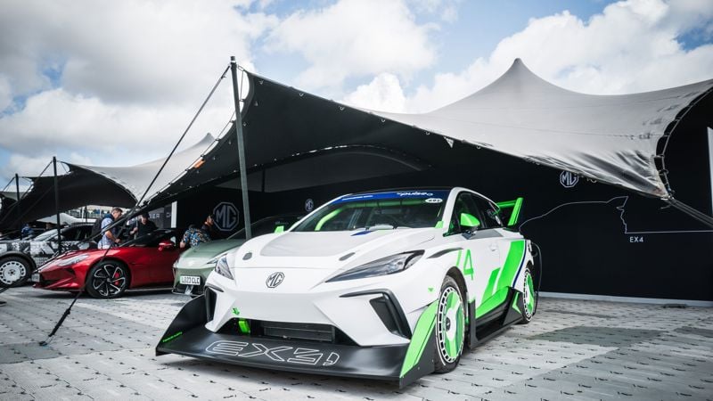 MG Cars at Festival of Speed