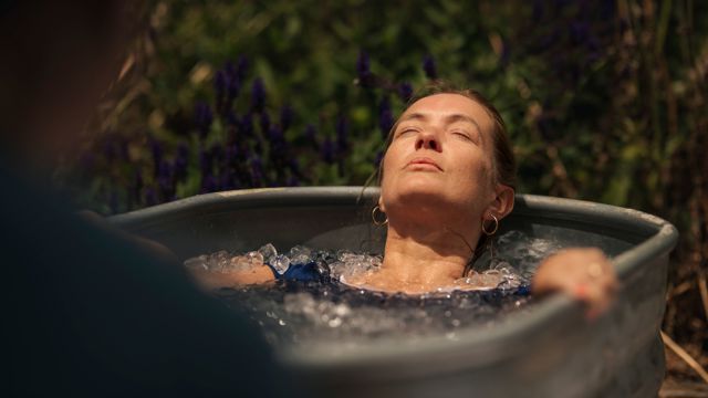 Wim Hoff Workshop at Goodwood Hotel with Sarah Huntley. Participants are Goodwood Staff..Client: Goodwood Health..Picture date: Monday June 26, 2023..Photograph by Christopher Ison ©.07544044177.chris@christopherison.com.www.christopherison.com..IMPORTANT NOTE REGARDING IMAGE LICENCING FOR THIS PHOTOGRAPH: This image is supplied to the client under the terms previously agreed. No sales are permitted unless expressly agreed in writing by the photographer. Sharing with third parties is prohibited without the written permission of the photographer.