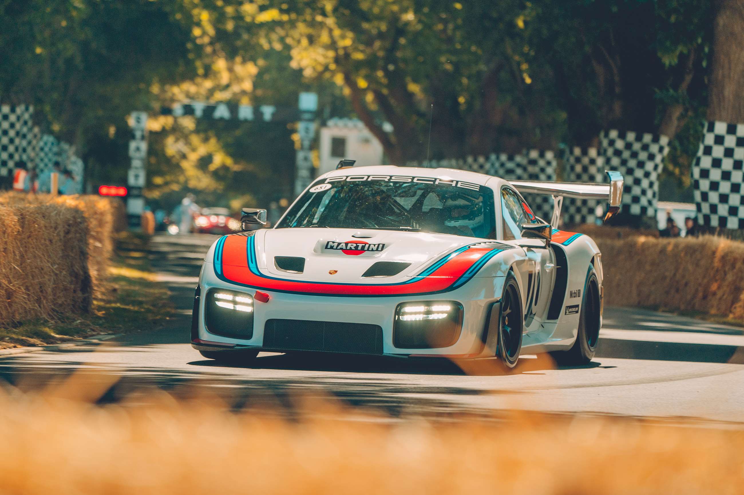 What it's like to drive the new Porsche 935 up the hill at FOS