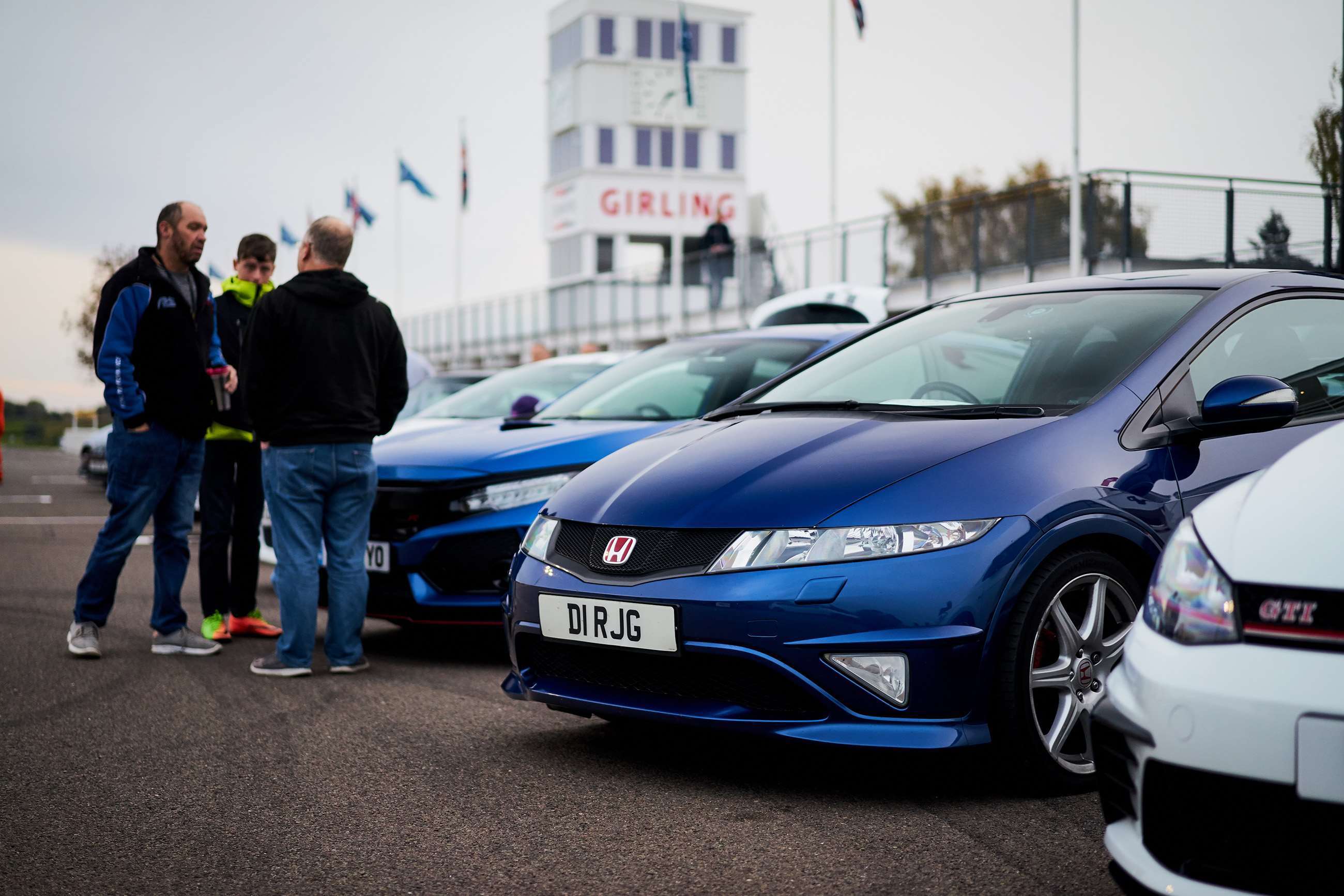 On the grid at Hot Hatch Sunday