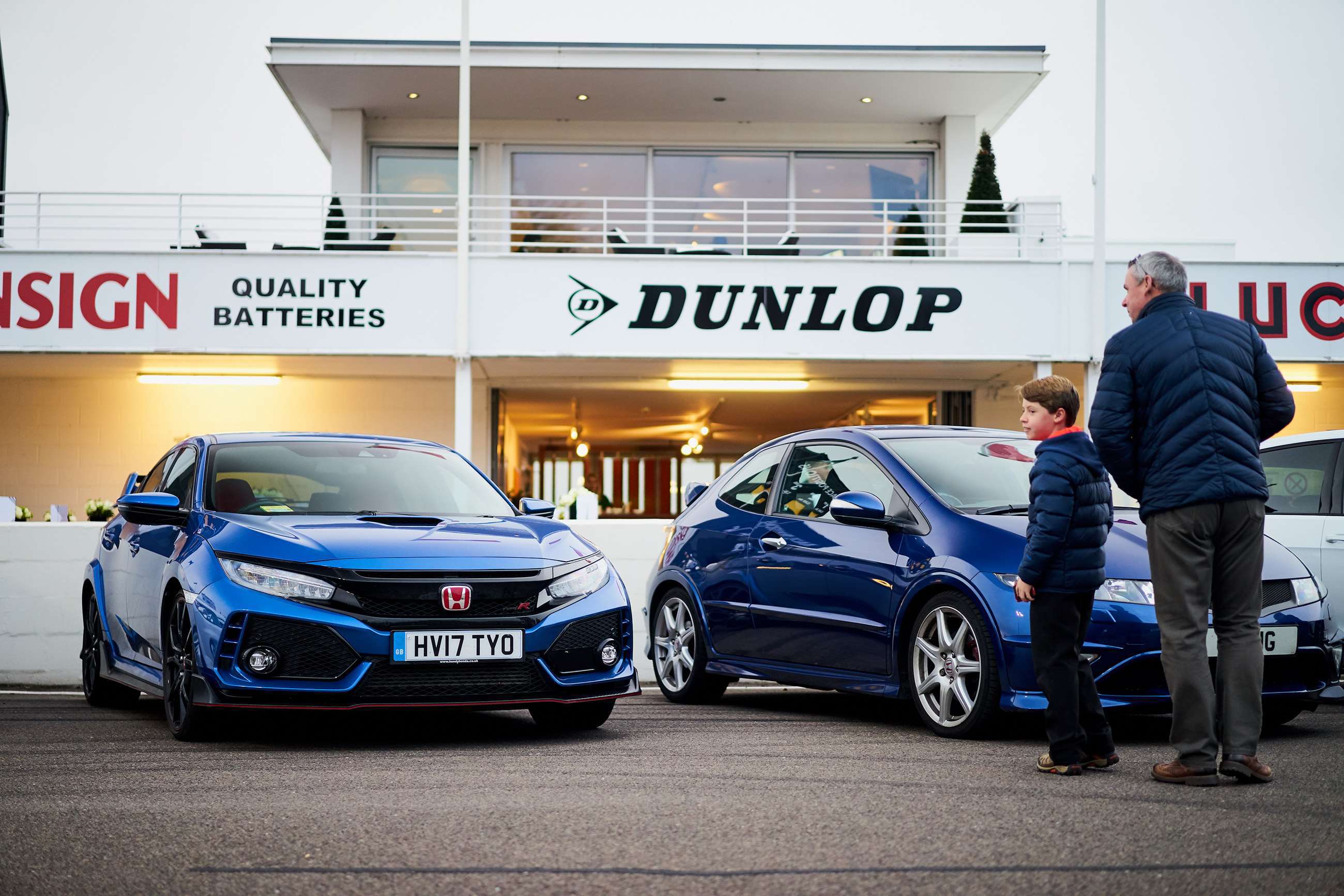On the grid at Hot Hatch Sunday
