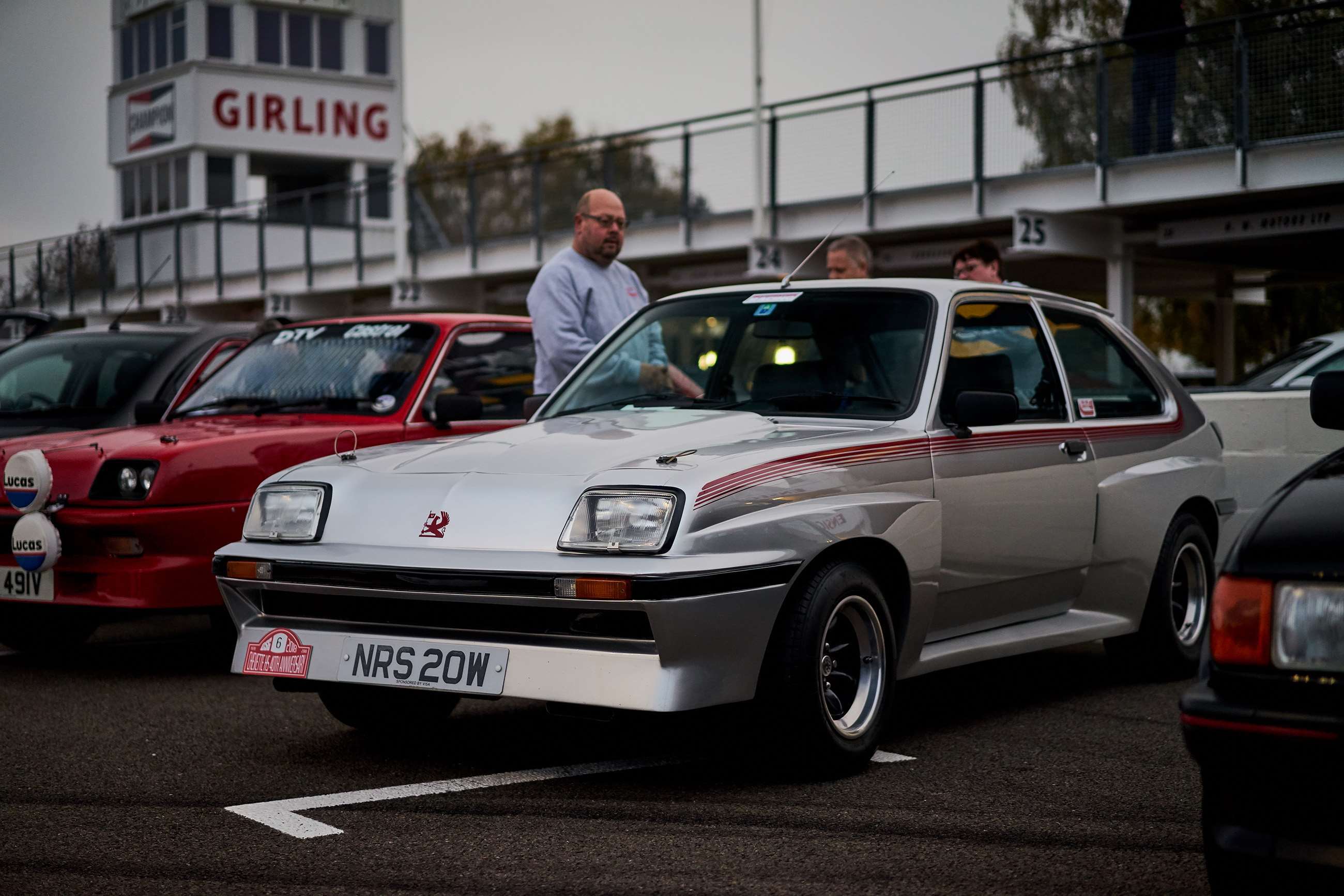 On the grid at Hot Hatch Sunday