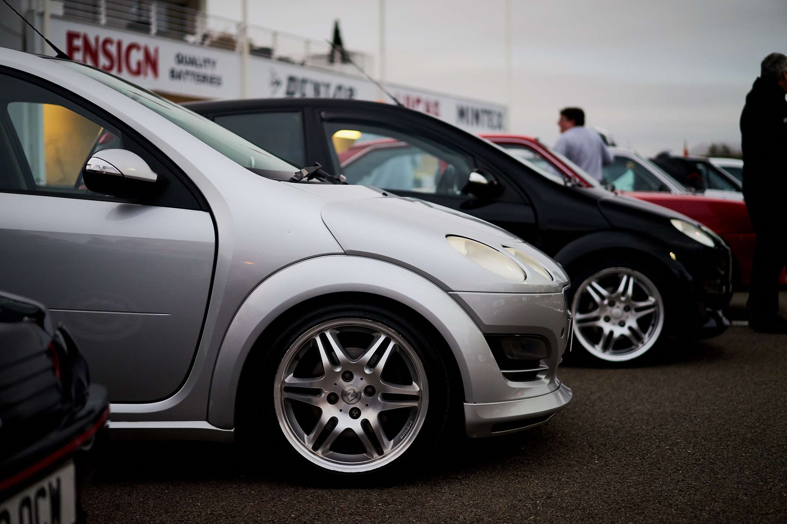 On the grid at Hot Hatch Sunday