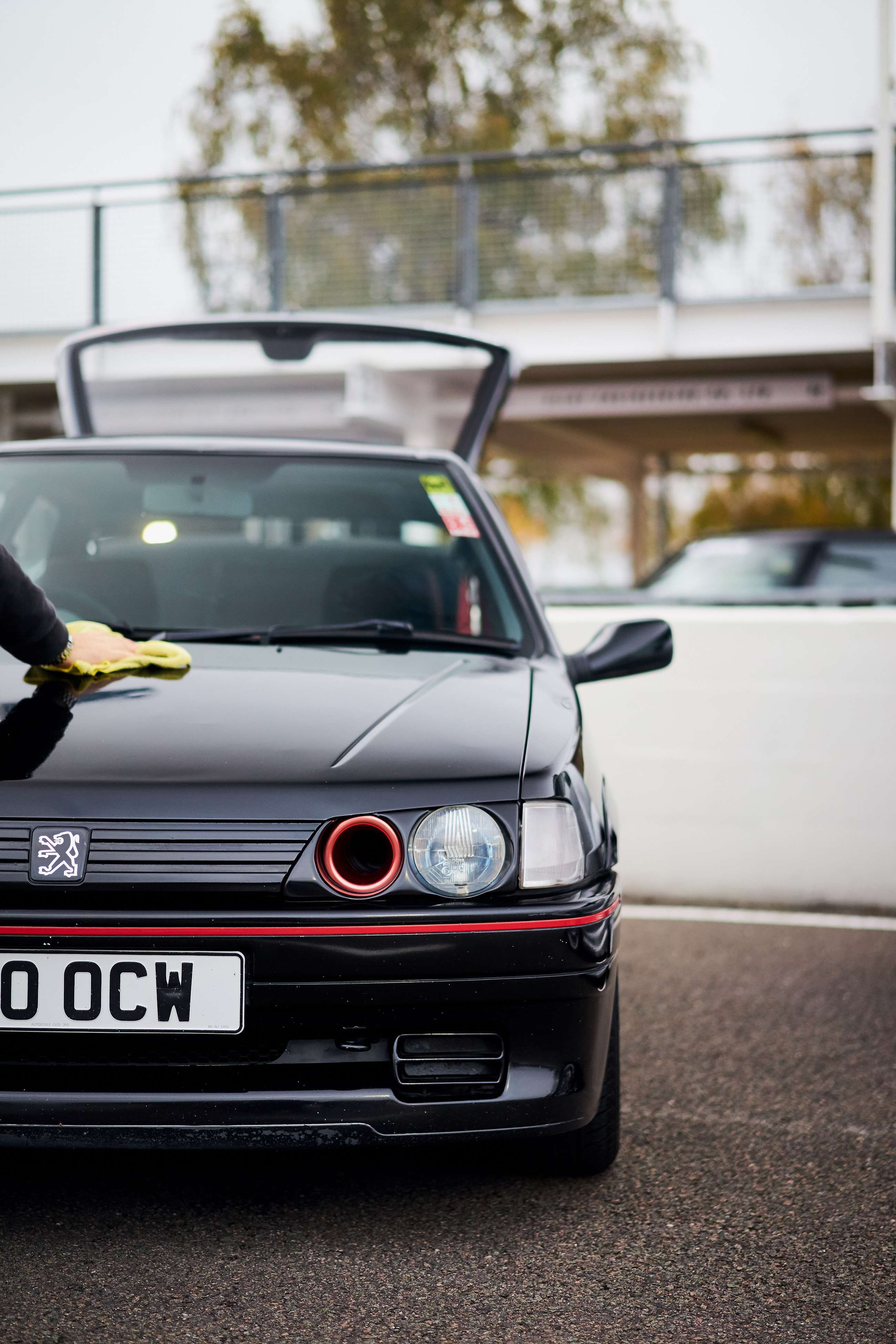 On the grid at Hot Hatch Sunday