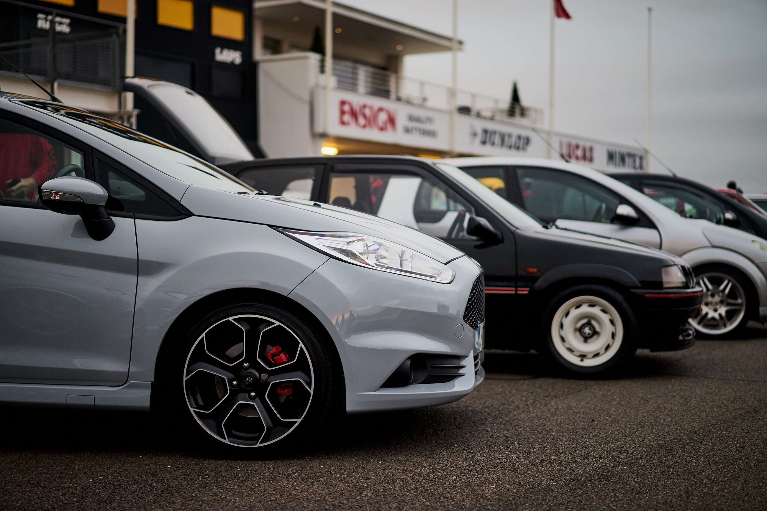 On the grid at Hot Hatch Sunday
