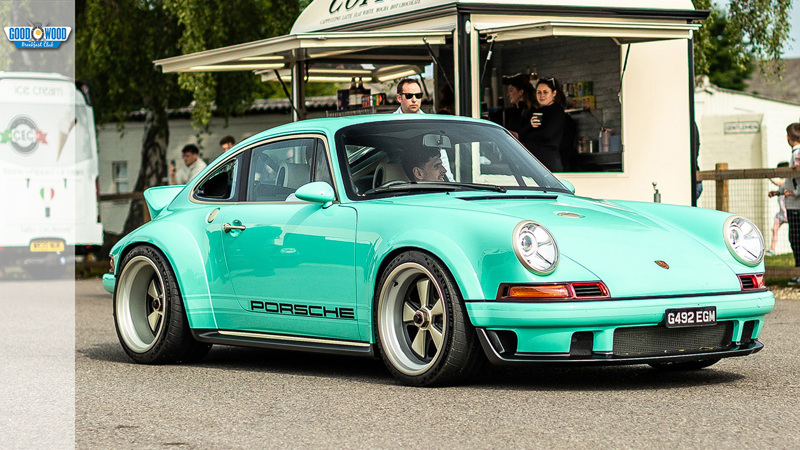 この歌手DLSポルシェ911はスーパーサンデーで見逃すのが難しかった
