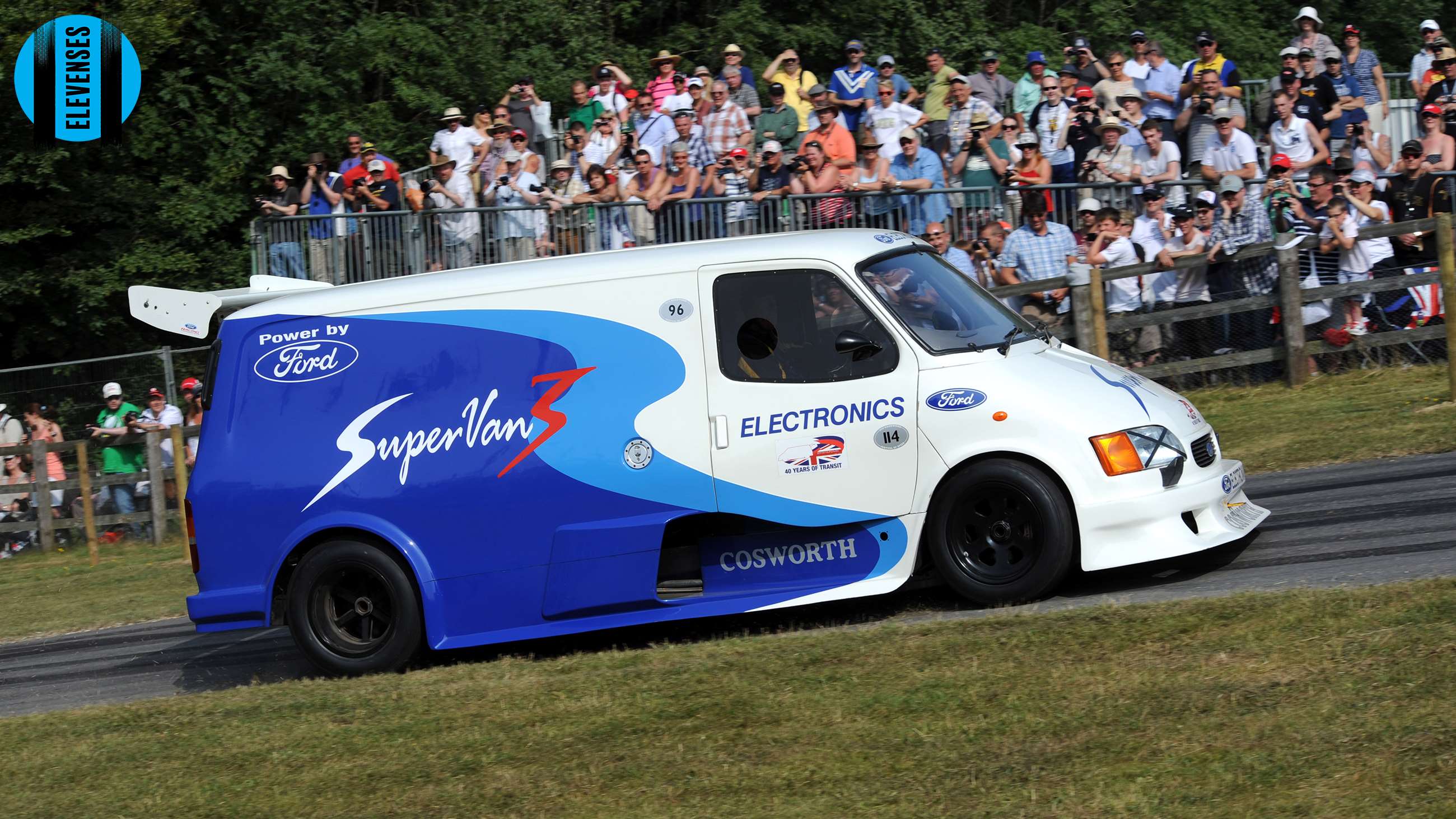 Video The Original V8 Ford Supervan Was A Gt40 Wearing Plumbers Overalls Grr