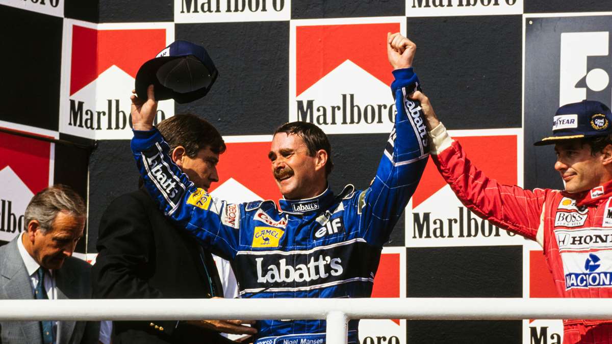 salto Republiek baseren Nigel Mansell to celebrate F1 title 30th anniversary at Festival of Speed |  GRR