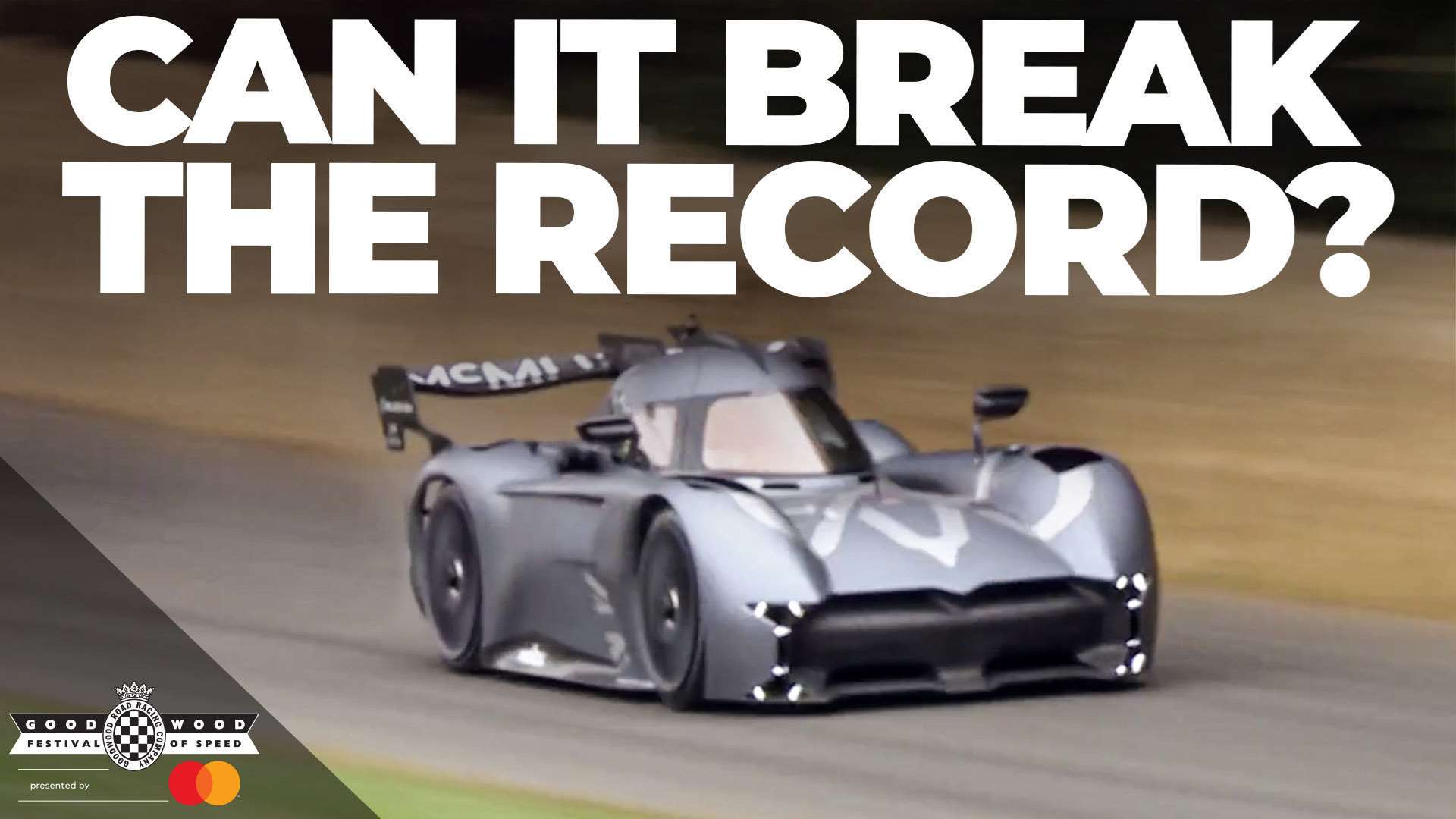 [Video] 39.08! McMurtry fan car breaks Goodwood Hill RECORD! GRR