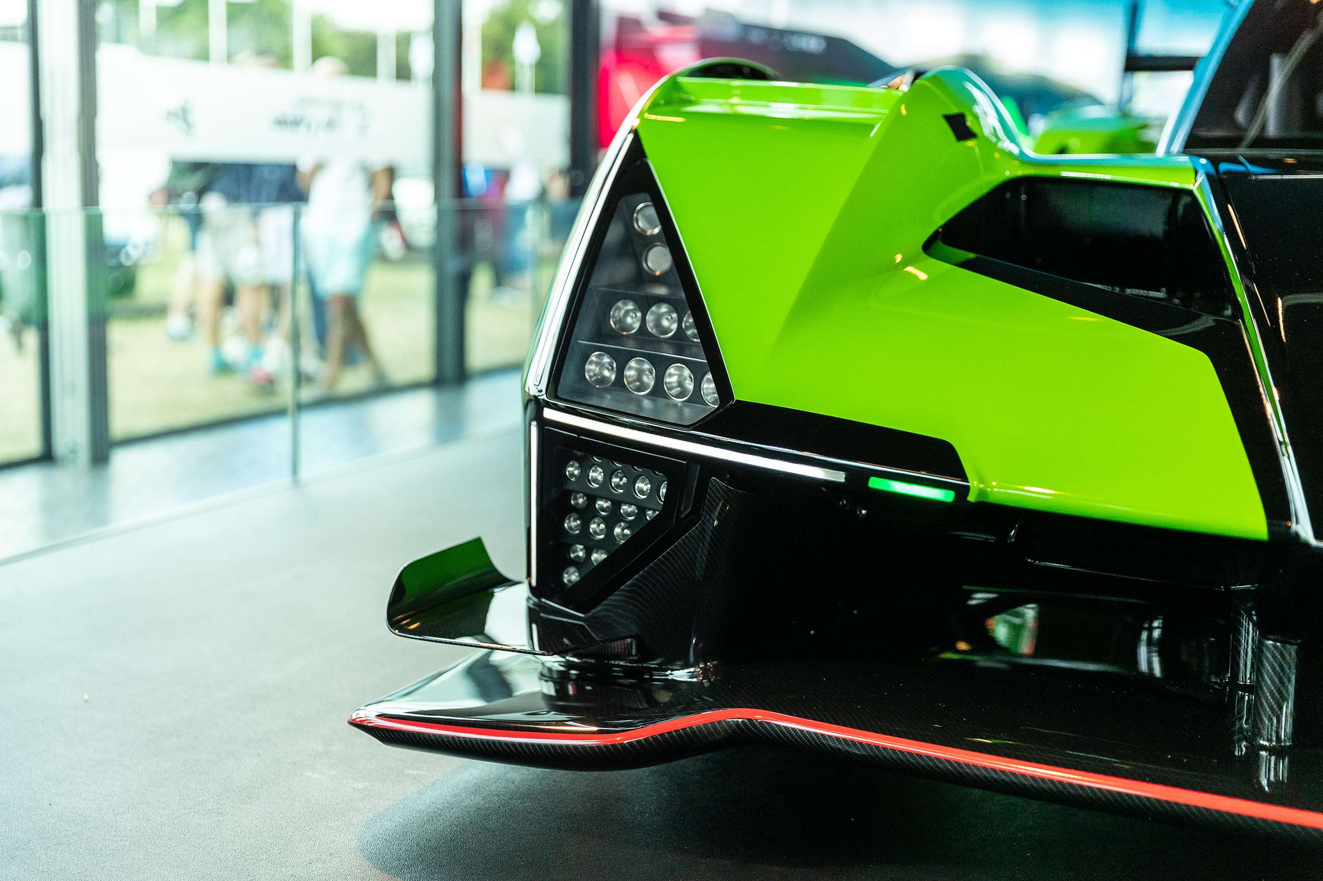 HTLNUZD 1/14 Scale RC SC63 Hypercar – Lamborghini 24H/LMH Style, 2-Speed Adjustable, LED Lights, 1000mAh Battery, Adult Collectible RC Racing Vehicle