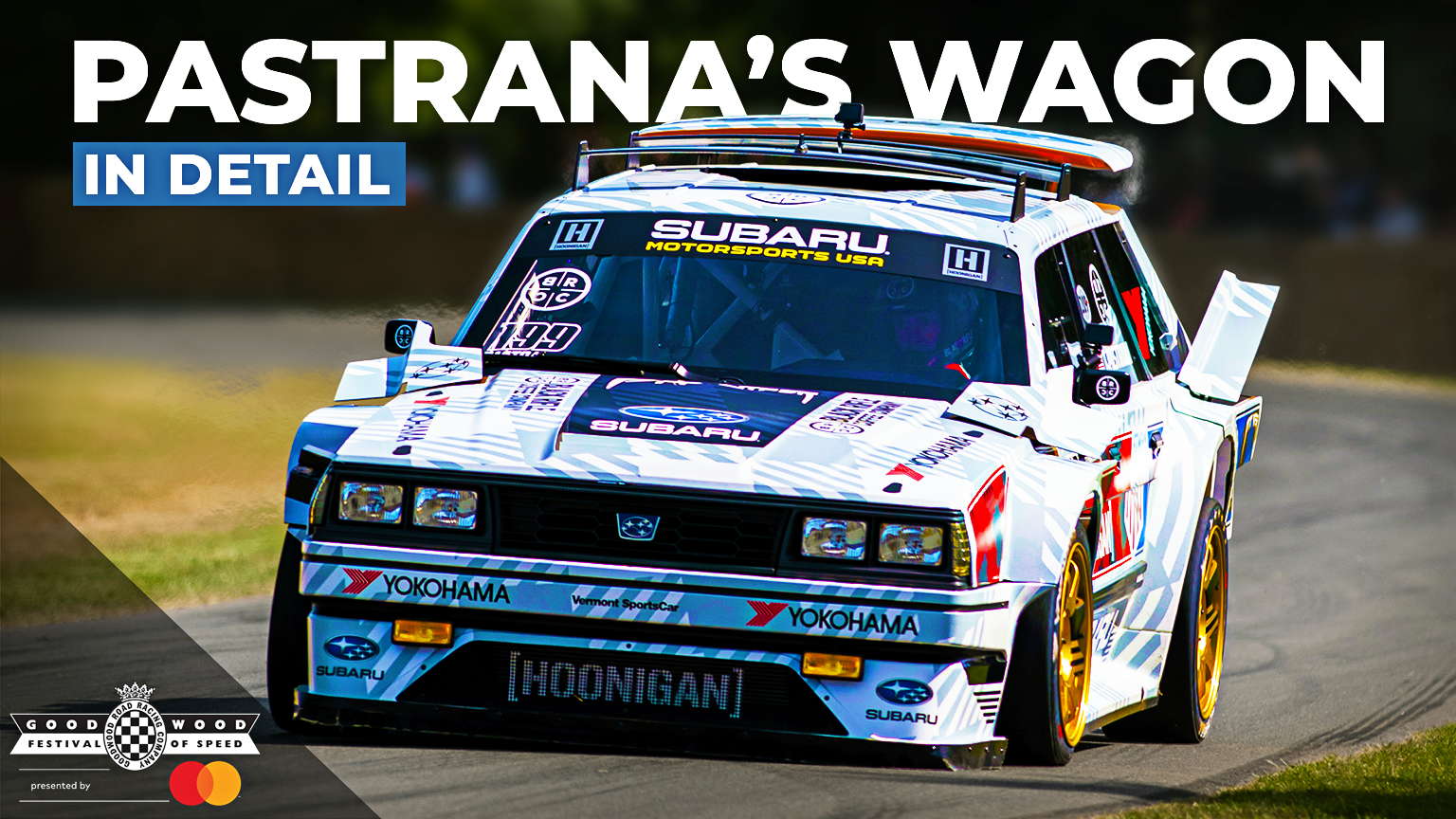 Travis Martin Racing Travis Pastrana returns to Goodwood with his latest Gymkhana creation | GRR