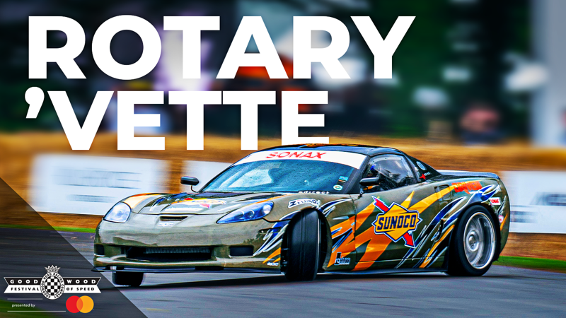 [Video] 1,000PS Corvette C6 with a Mazda RX-7 rotary engine | GRR