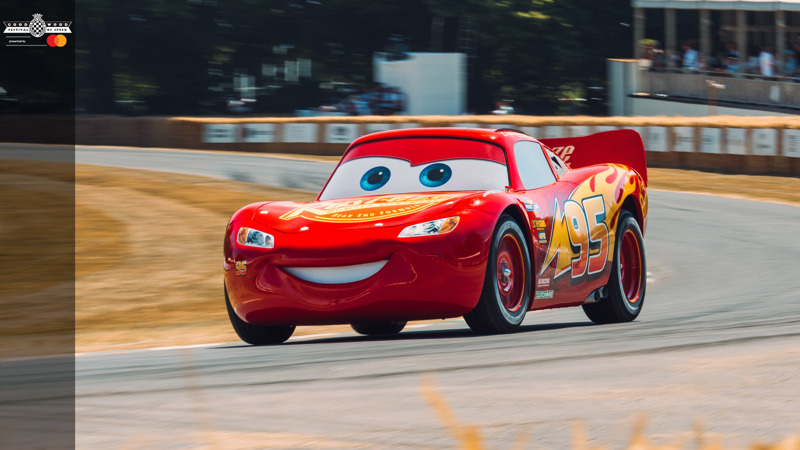 Lightning Mc Queen electrifies the 2026 Festival of Speed | GRR
