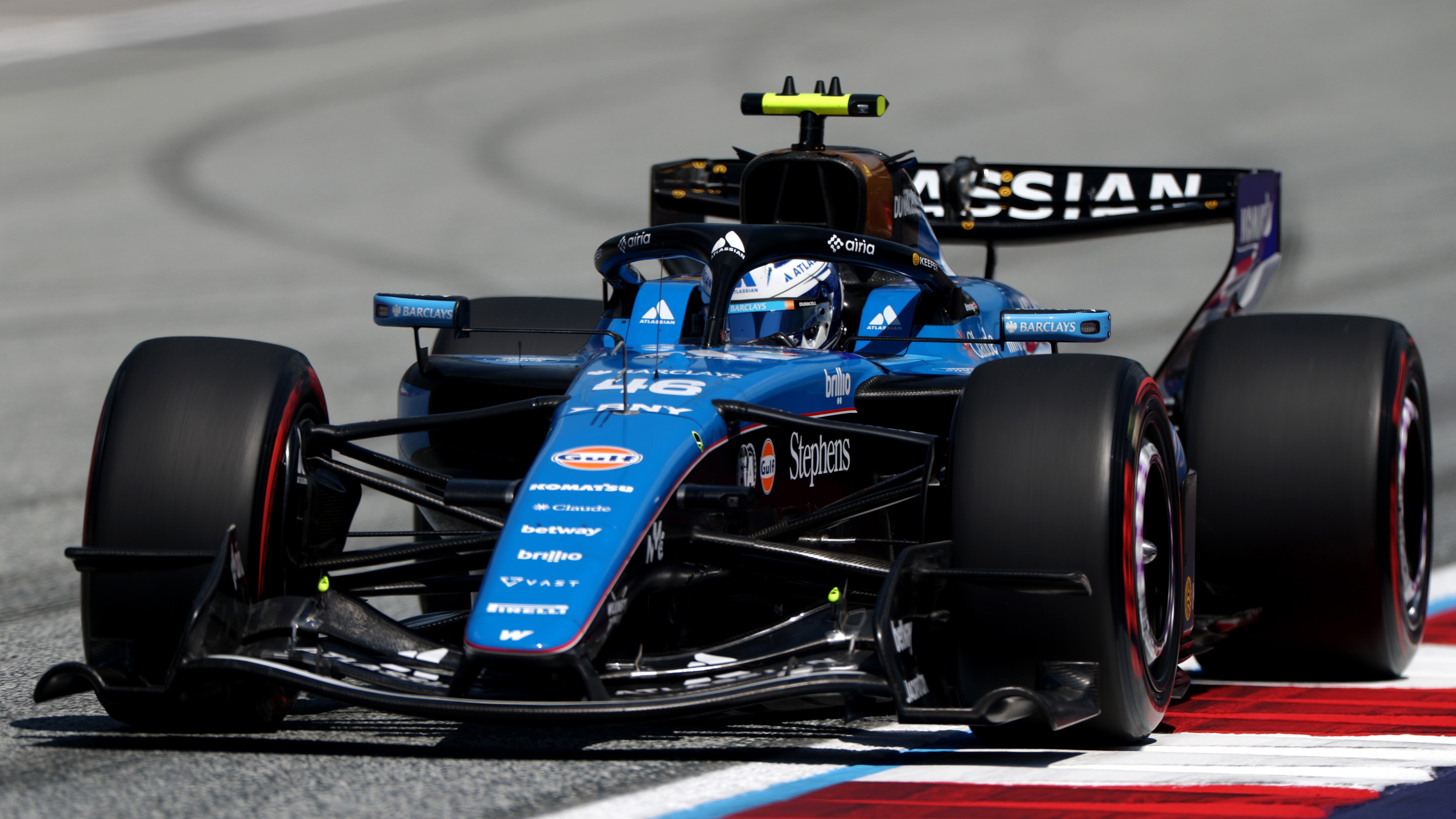 Browning drove the Williams FW48 in the first practice session of the 2026 Austrian Grand Prix.