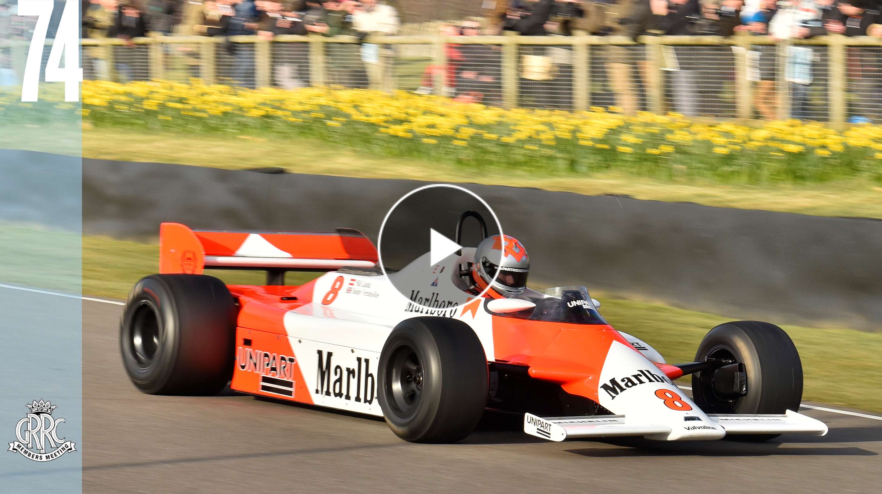 Video Ground Effect F1 Cars Attack Goodwood