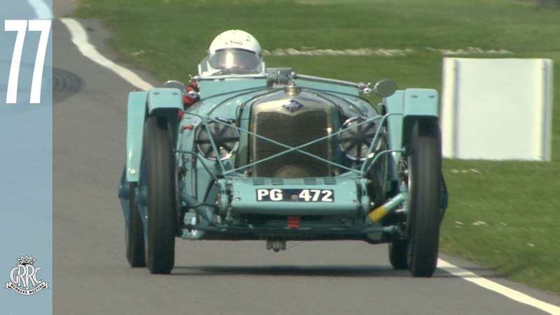 [Video] 1929 Riley Brookland takes to the circuit