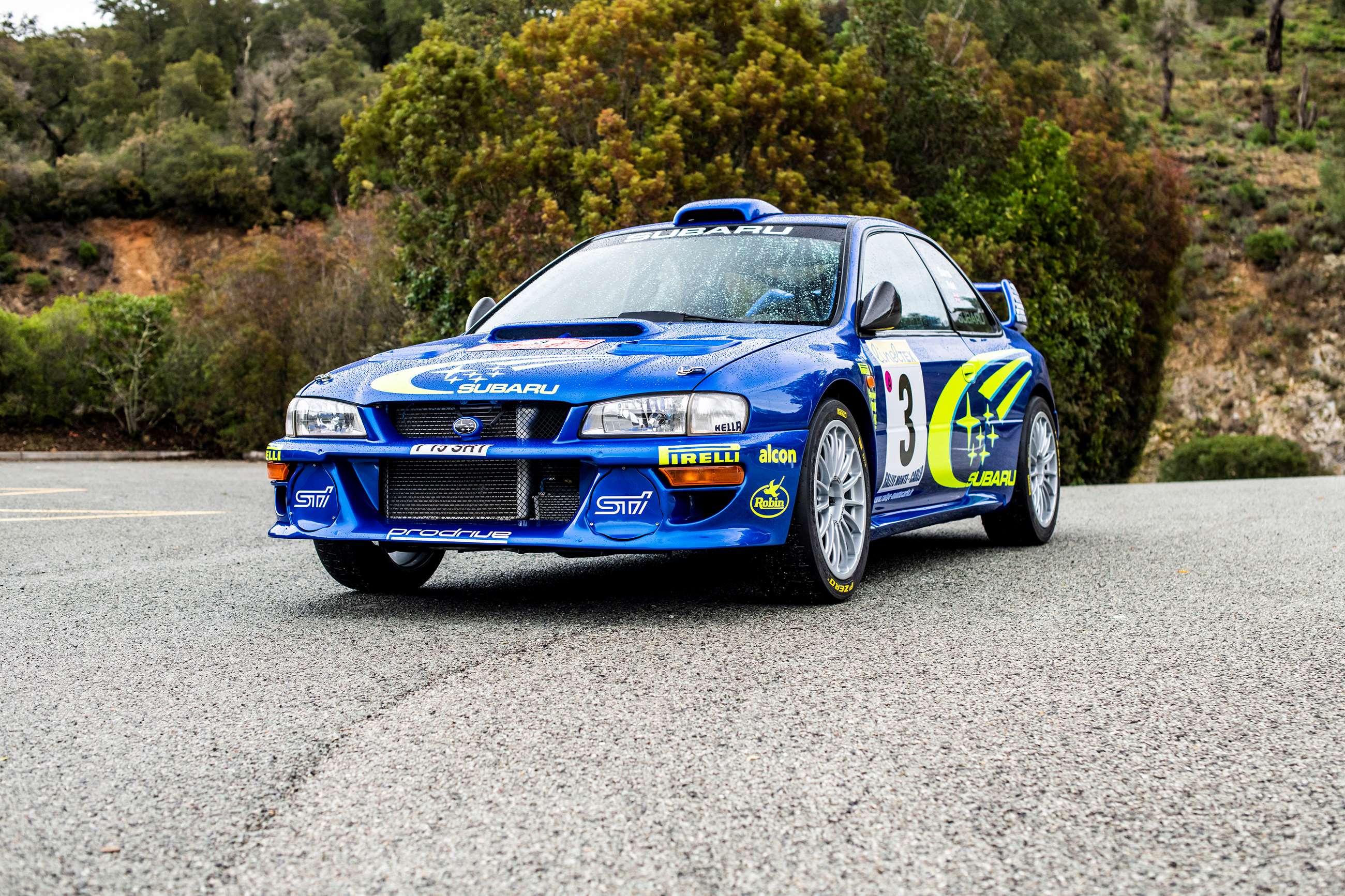 ミニカー rally car collection SUBARU Ex-Richard Burns Subaru Impreza WRC up for grabs at 80MM | GRR