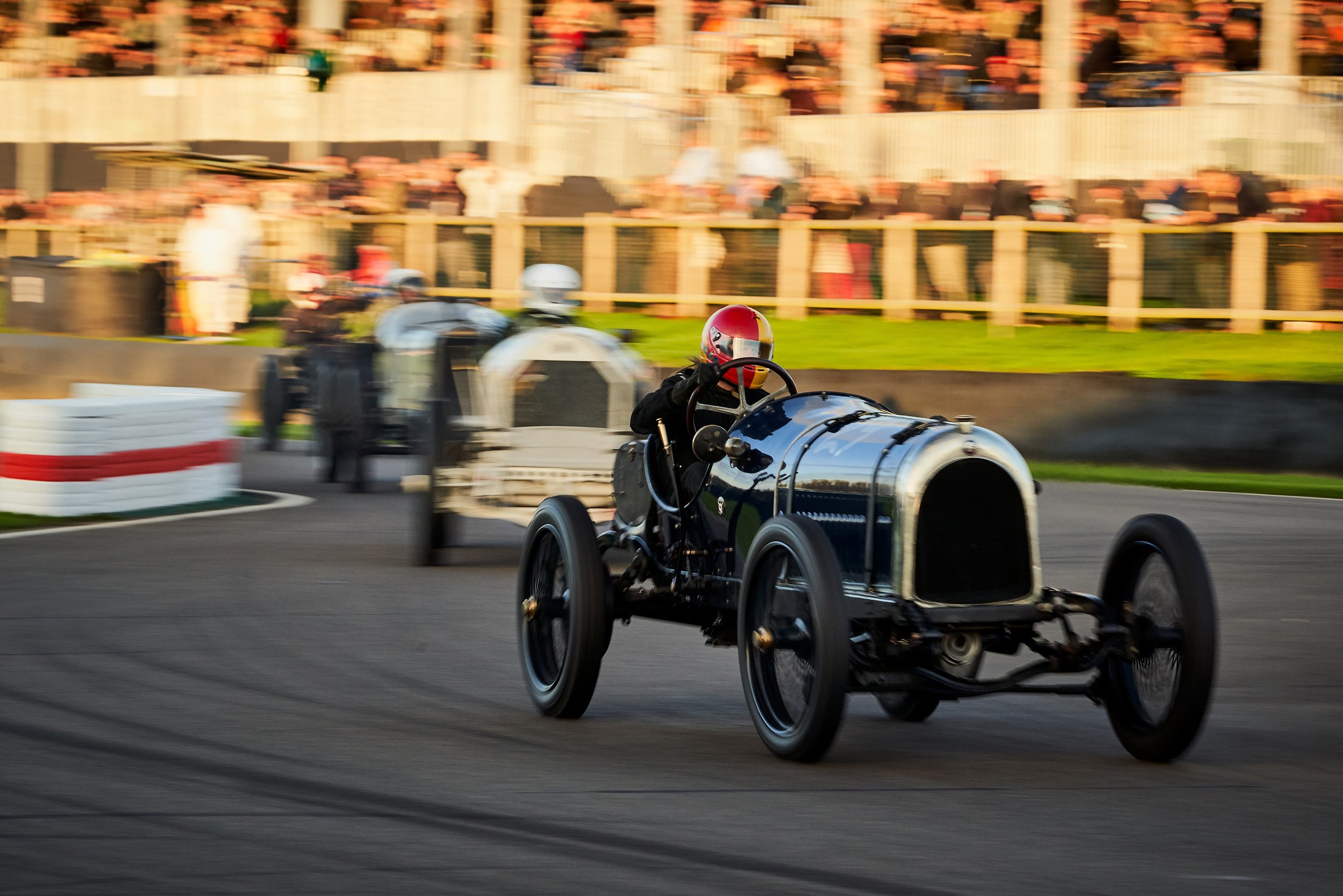 Hughie Walker won the S.F. Edge Trophy in his Theophile Schneider Aero at Speedweek and the 78th Members' Meeting