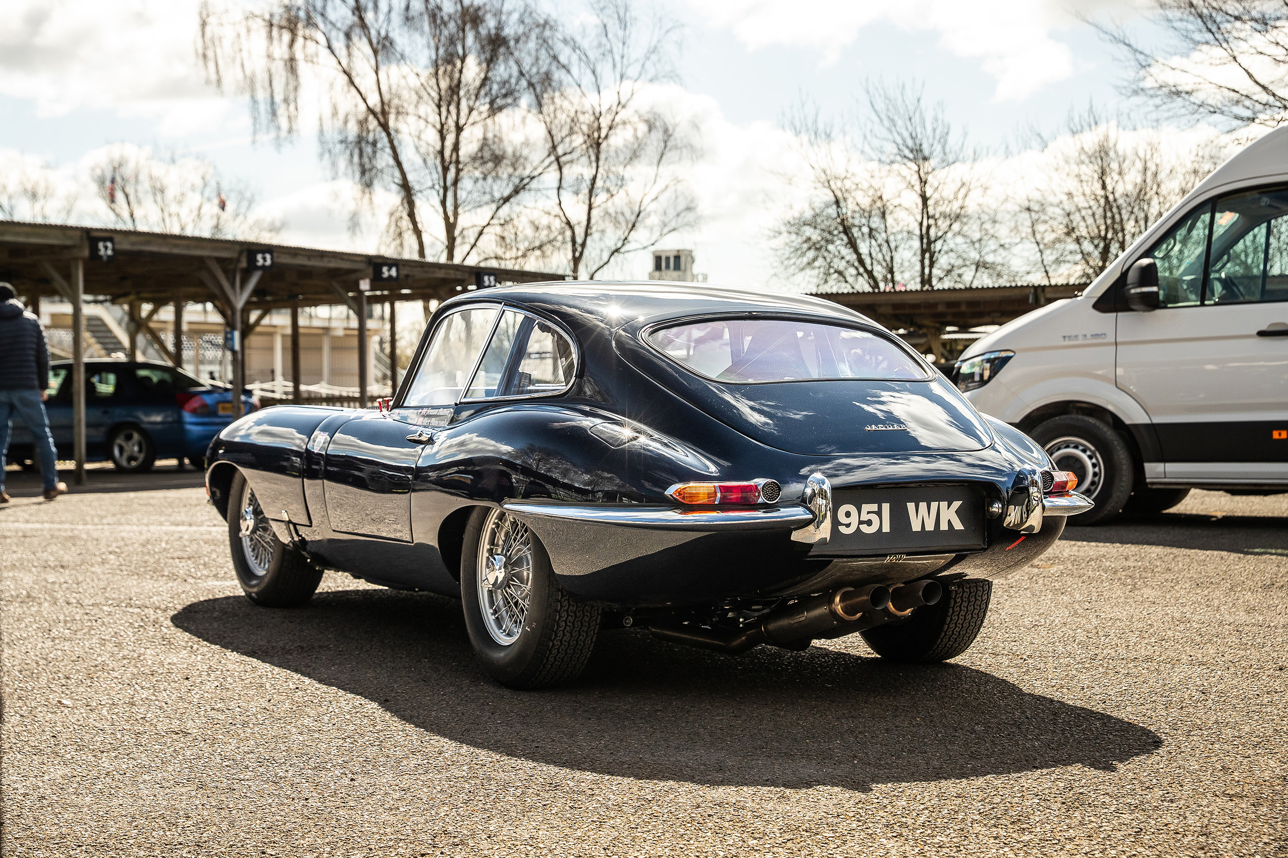 Jaguar E-type 83MM testing ctr JH 01.jpg