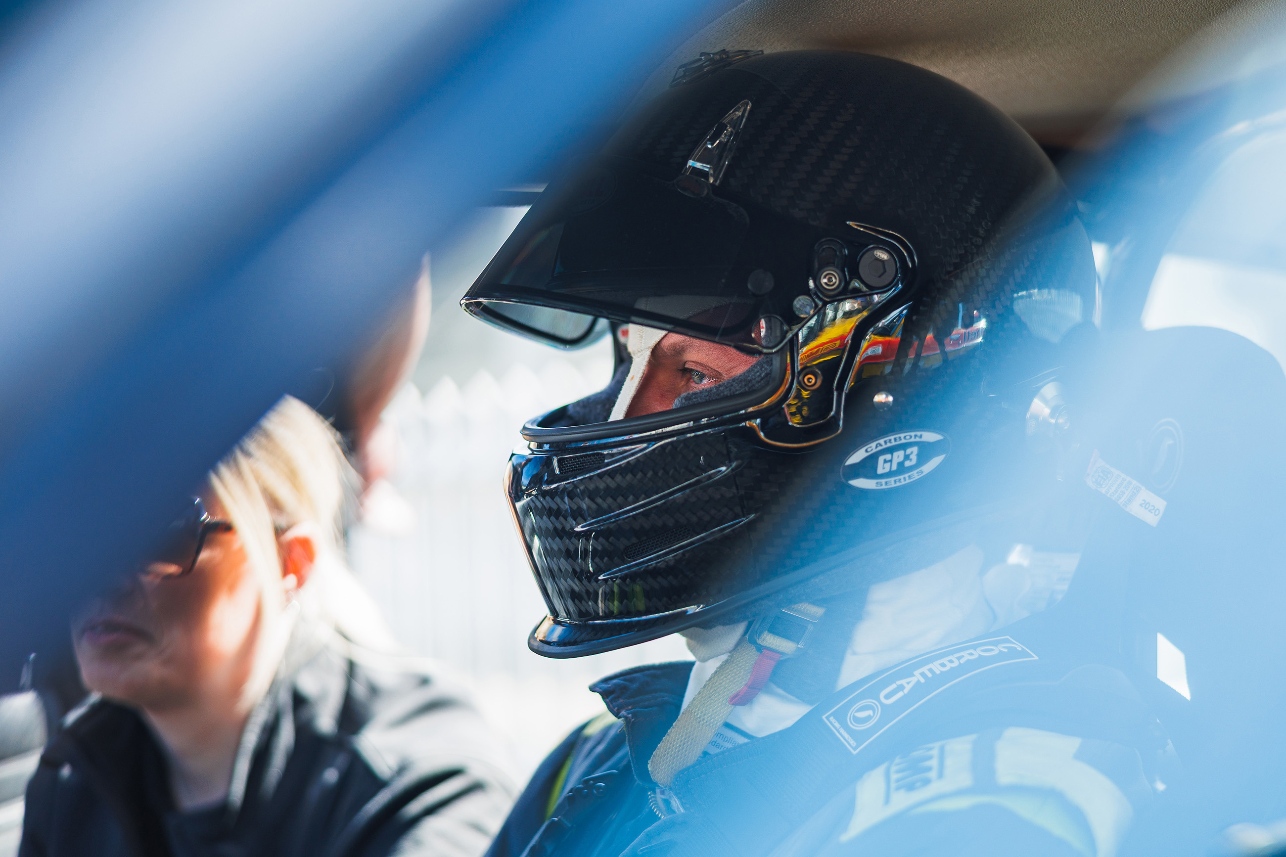 Matthew Ellis shared driving duties with owner and Andrew Willis at the 83rd Members' Meeting.