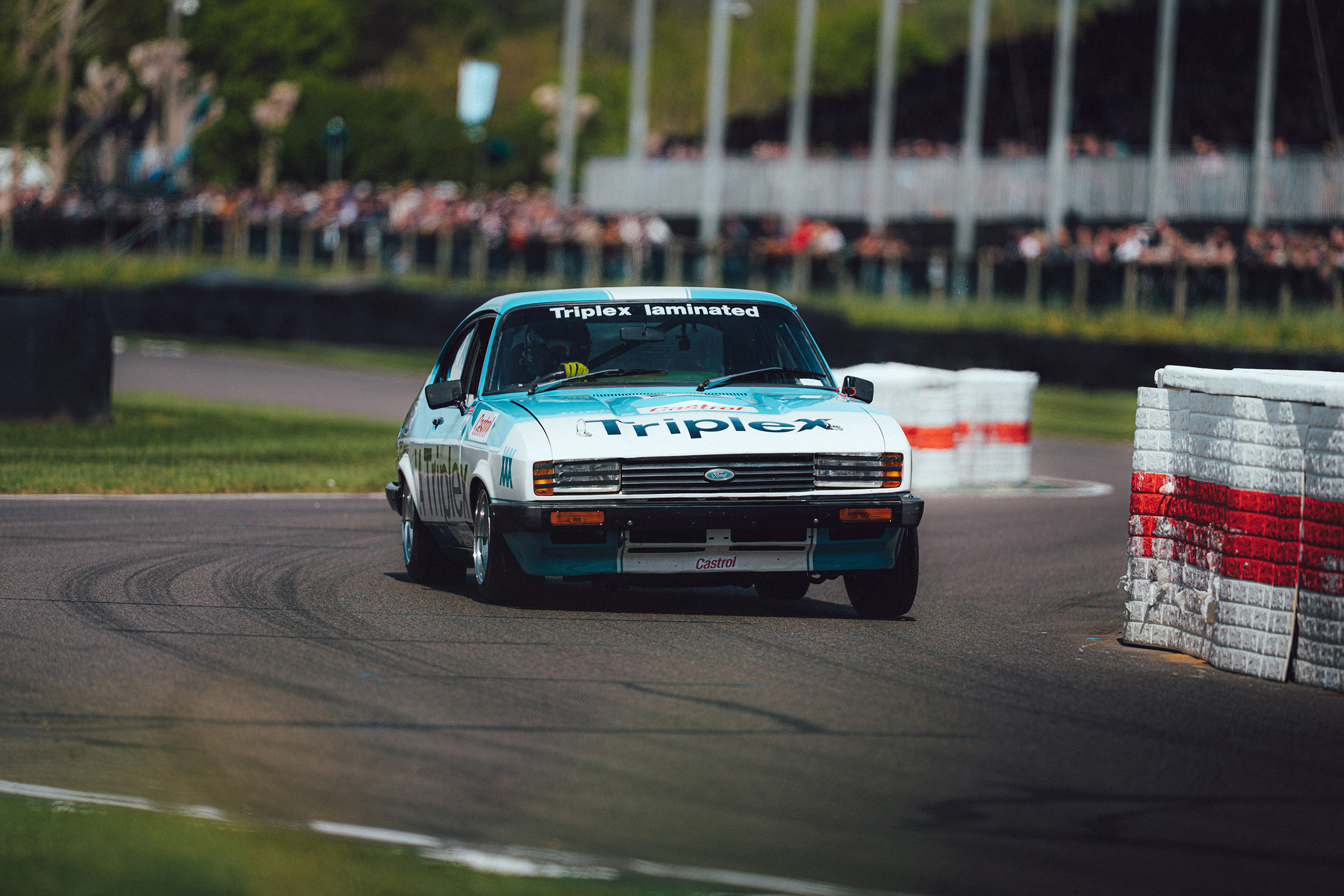 This was the Triplex Capri's first outing at Goodwood.