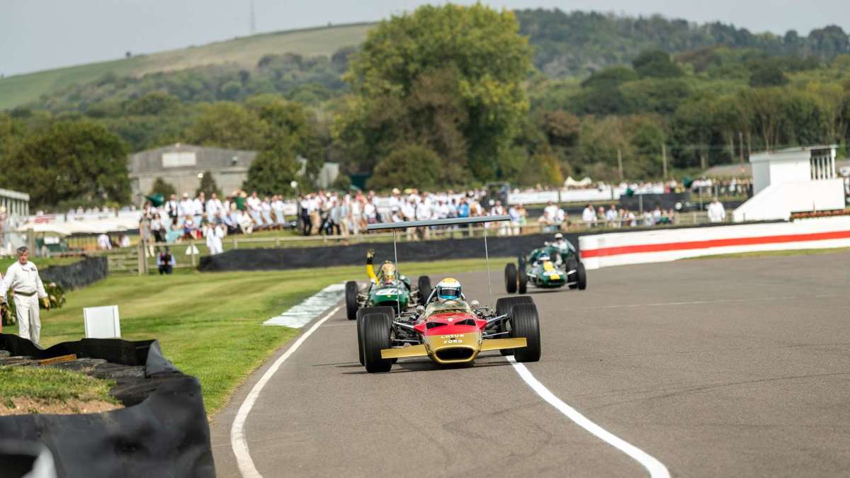Celebrating Lotus’ Chapman years at the Goodwood Revival | GRR