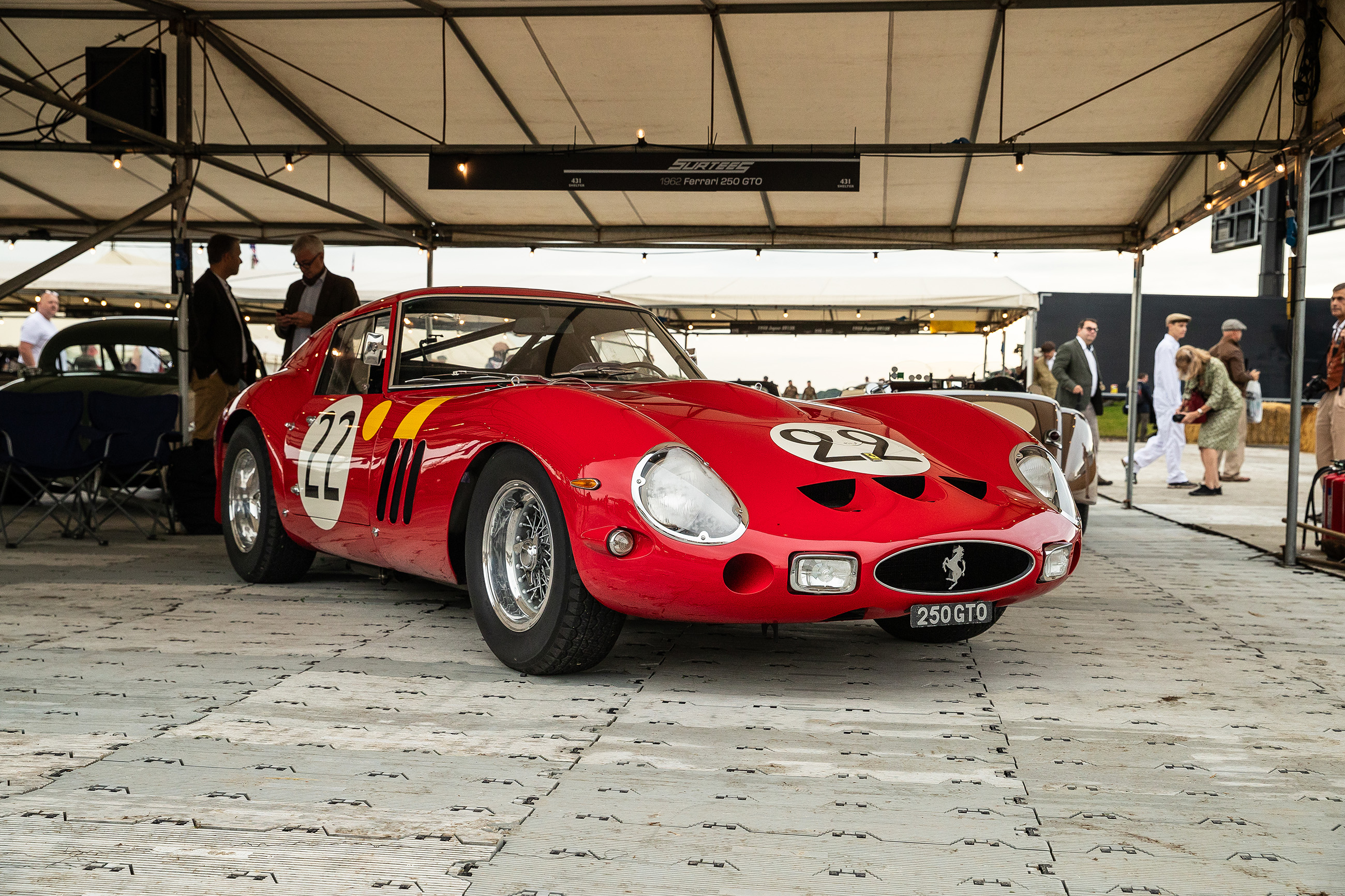Up close with Nick Mason's Ferrari 250 GTO | Goodwood Revival
