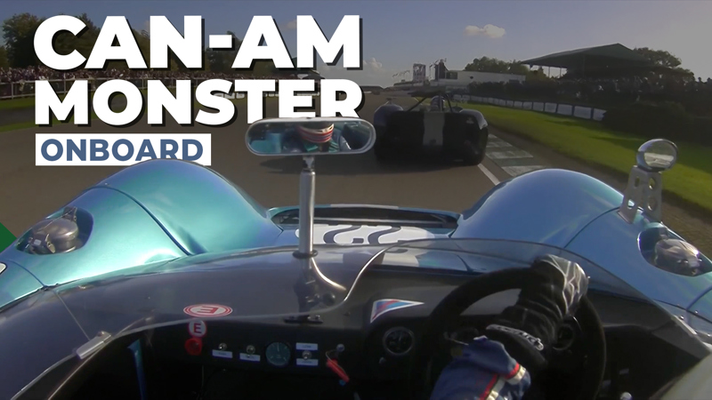 [Video] Join Alex Brundle aboard the ferocious Lola T70 Spyder at Revival | GRR