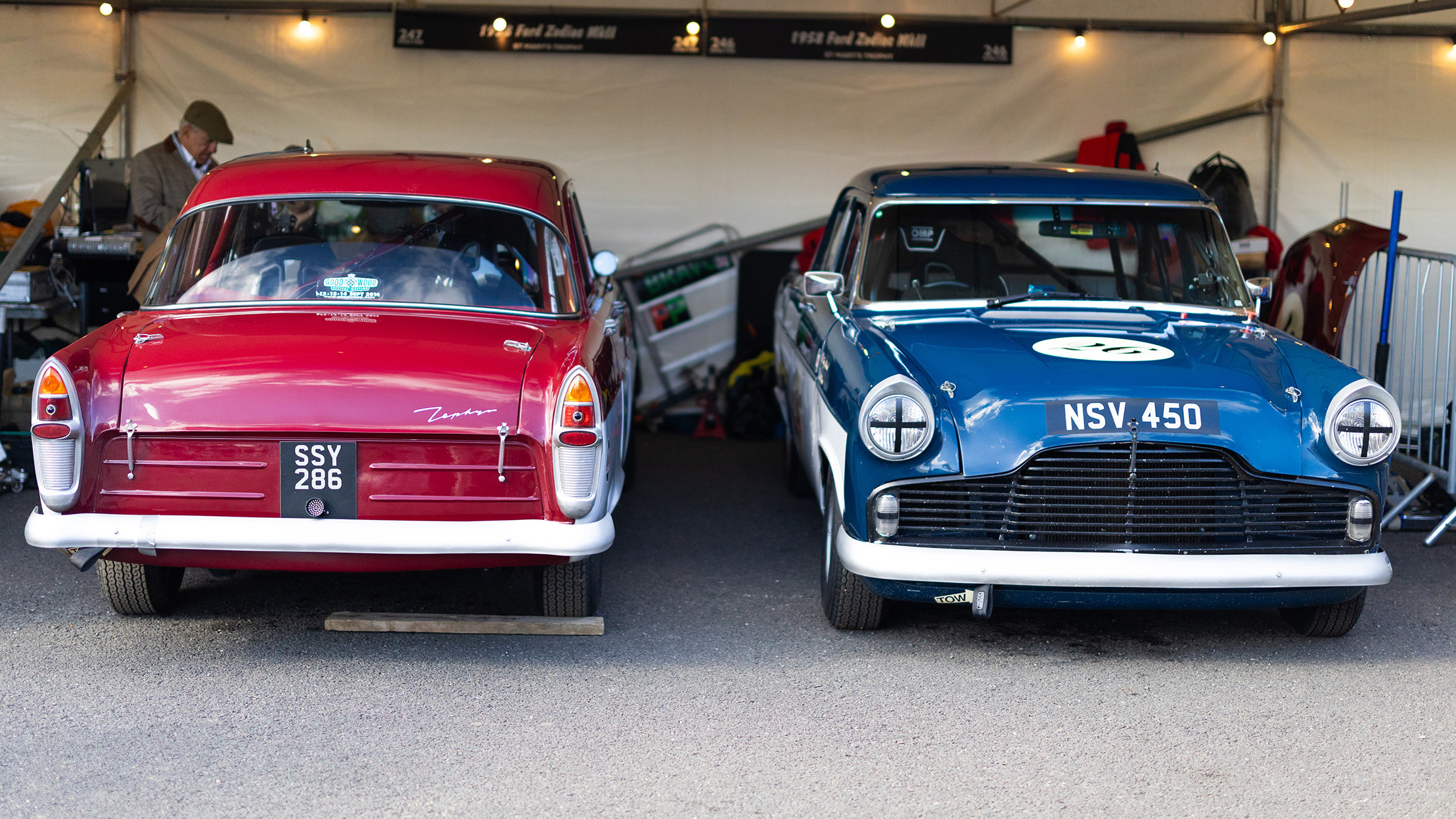 In or out? Did Theo Paphitis' Ford Zodiac make it to the St