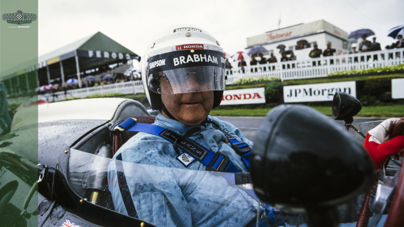 When Jack Brabham raced at the 1999 Goodwood Revival
