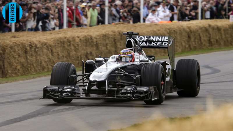 McLaren Mercedes MP4/27 F1 Brésil 2012 Jenson Button Spark S3049