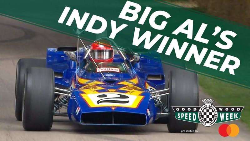 [Video] Al Unser Jr. in the Johnny Lightning Special | GRR