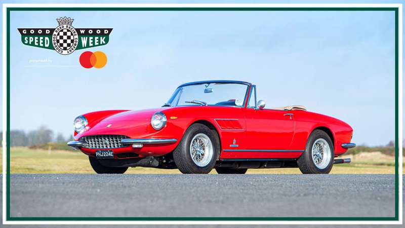 Miniature Ferrari 330 GTS Grise 1/43 - Presse, Occasion Très Bon état