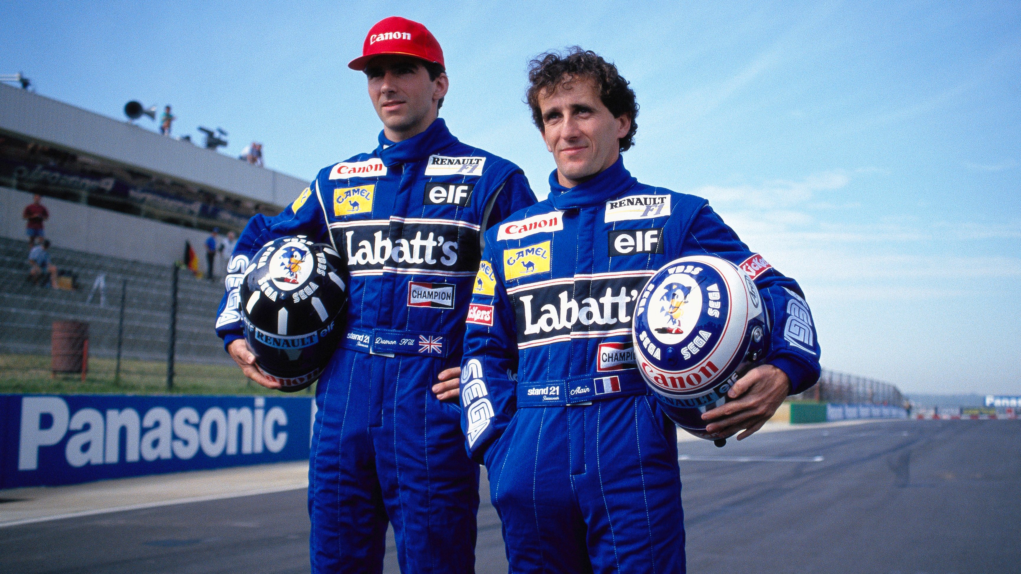 Joining the F1 grid in 1993, Hill first partnered then three-time World Champion Alain Prost. 