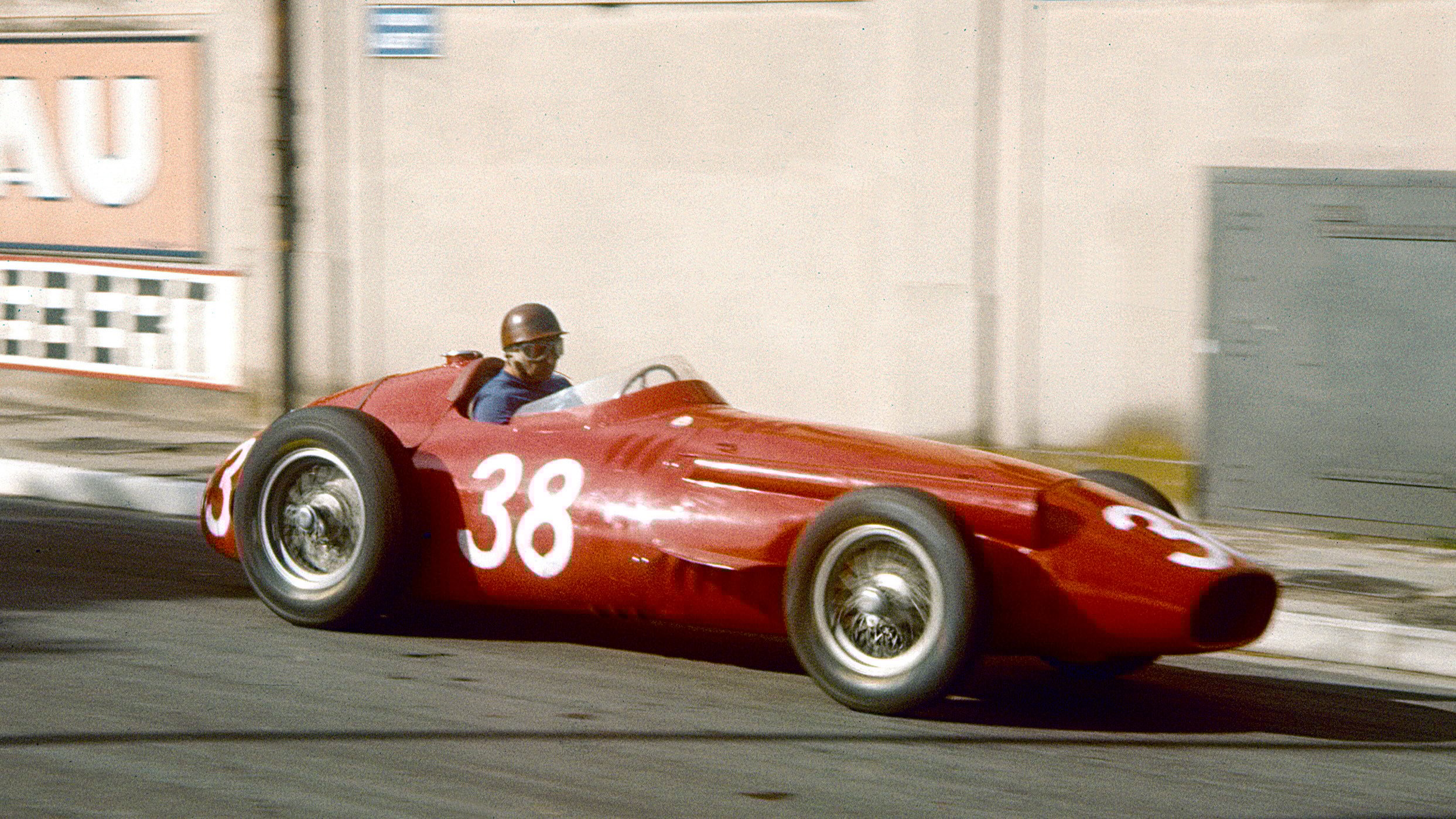 Back with Maserati, Fangio won the the 1957 Monaco Grand Prix in a 250F, on his way to a fifth World Championship.