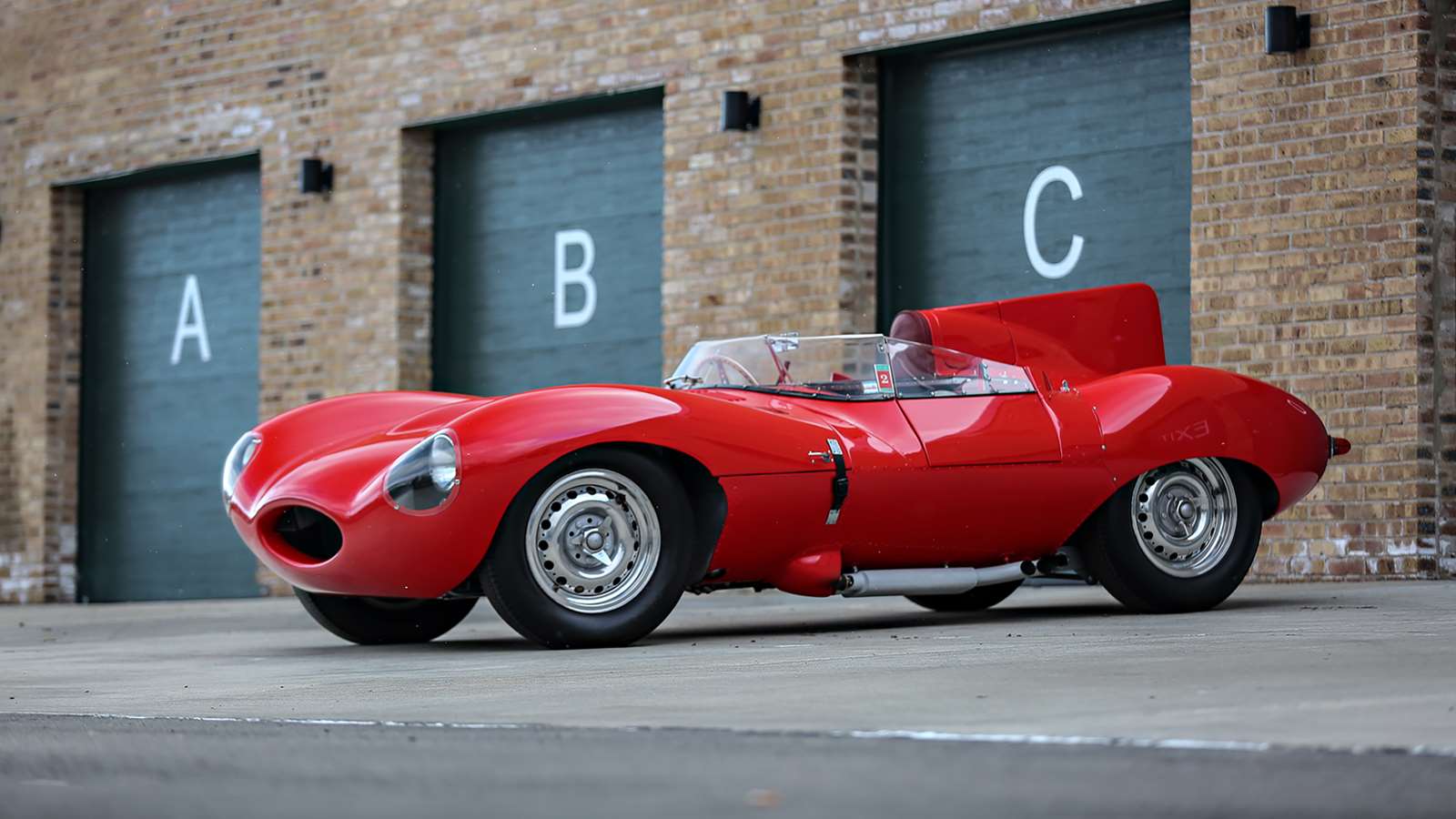 You could own Bernie Ecclestone's old red D-Type