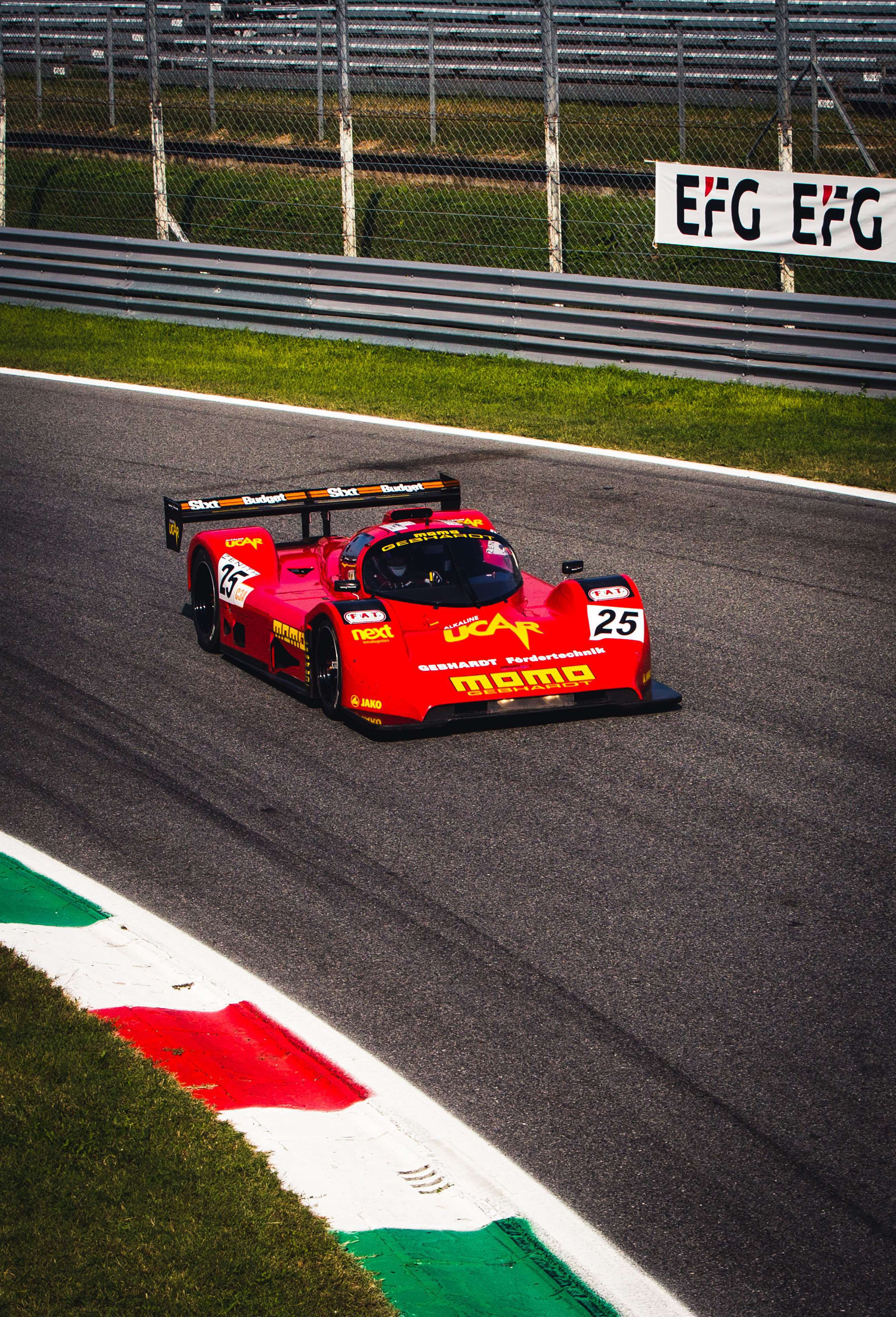 [Gallery] Group C cars flying through the Parabolica