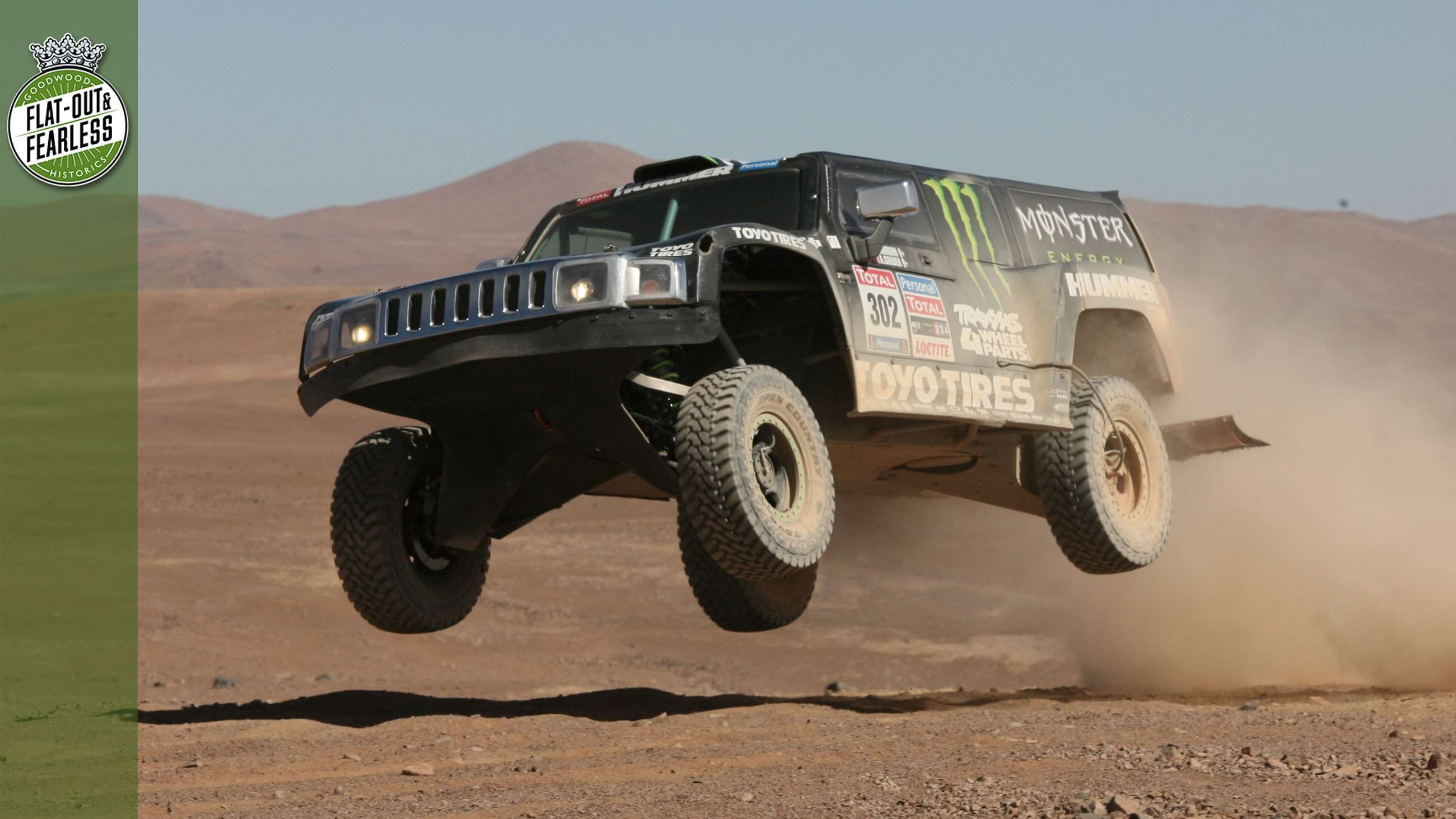 [Video] Getting thrown around in Peugeot's Dakar winner