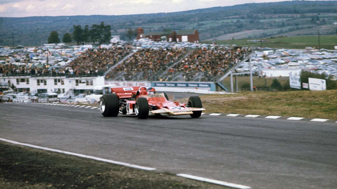 Emerson Fittipaldi Gran Premio Estados Unidos 1970 Lotus 72C