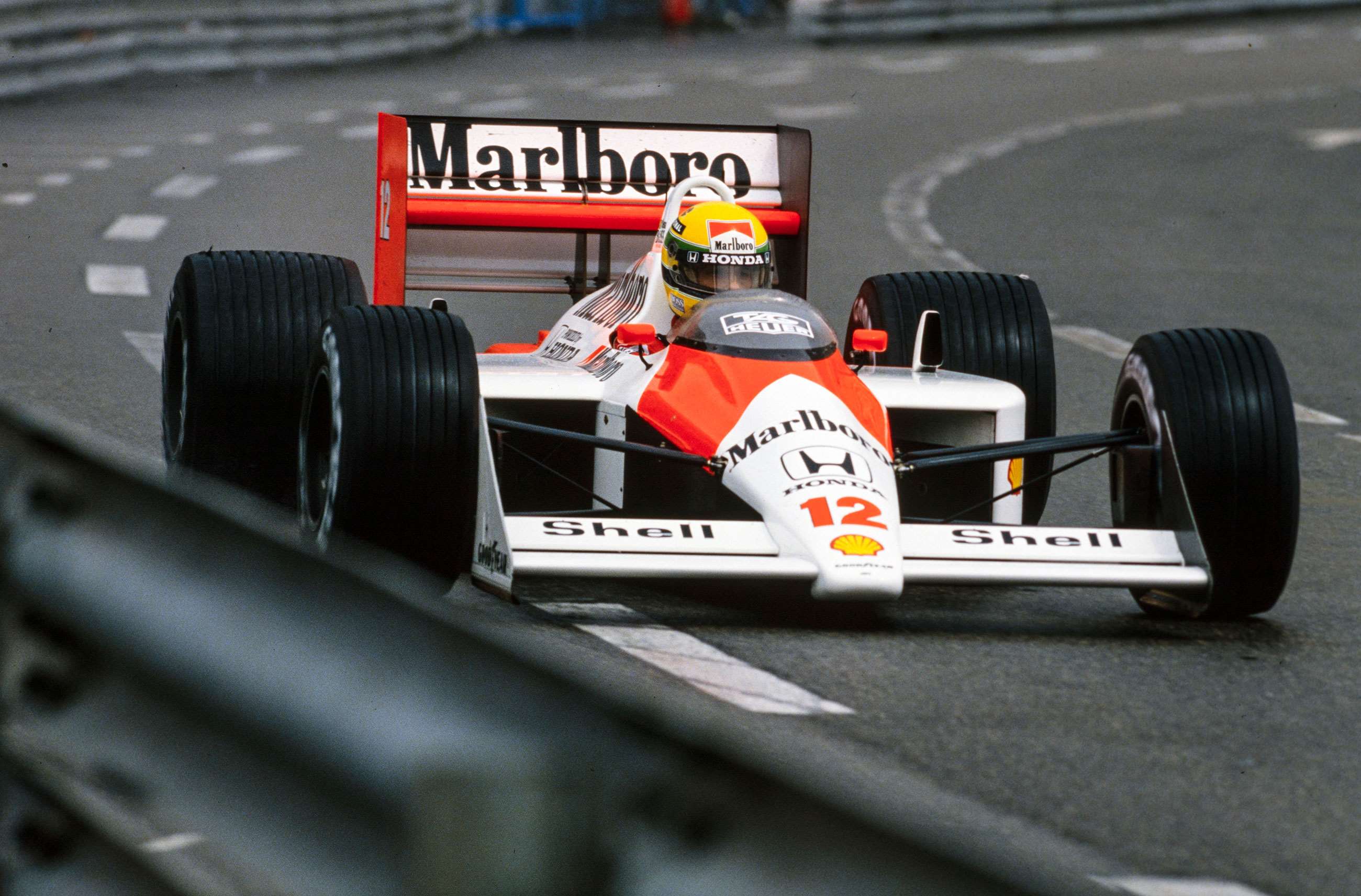 Ayrton Senna Collection Grand Prix Racer F1 Black & White ADULT 