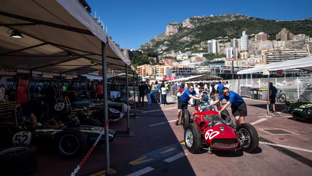 Classic F1 slumbers in the 2024 Monaco Historic paddocks | GRR