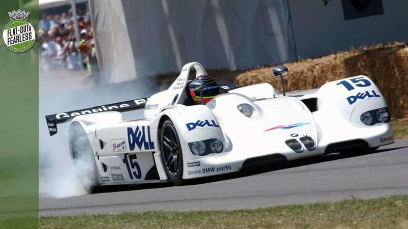 Collectors Line BMW V12 LMR # 15 Dell Le Mans 1:12 WHITE