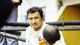 Hans Herrmann during the 1969 Le Mans 24 Hours.