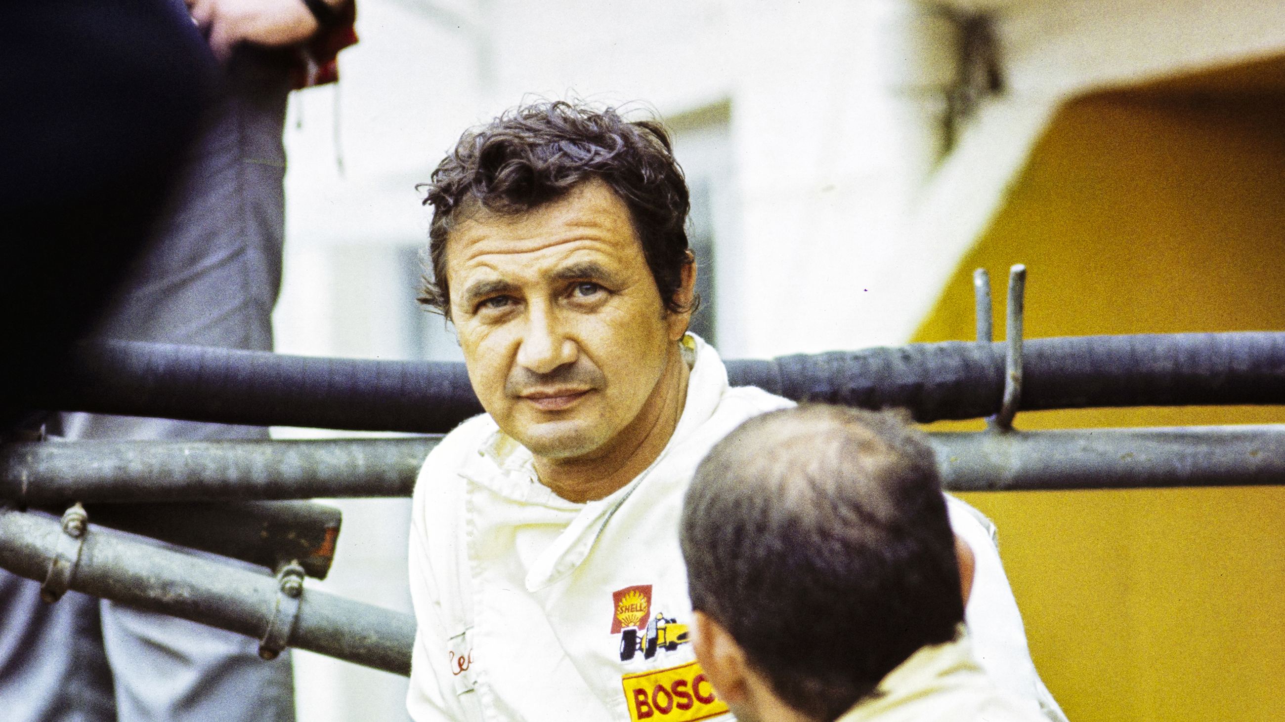 Hans Herrmann during the 1969 Le Mans 24 Hours.