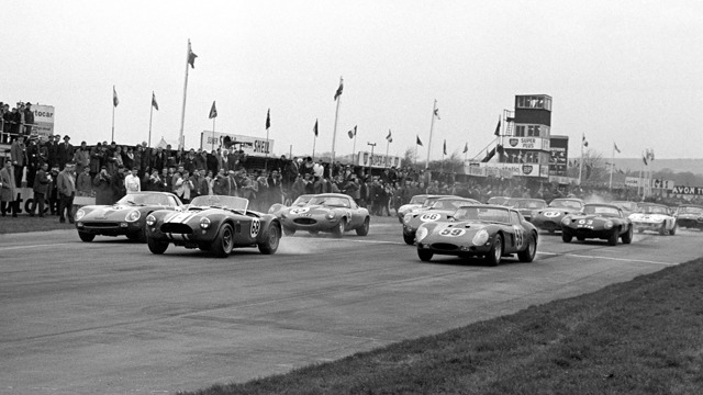 The start of 1964 RAC Tourist Trophy on 29th August at Goodwood