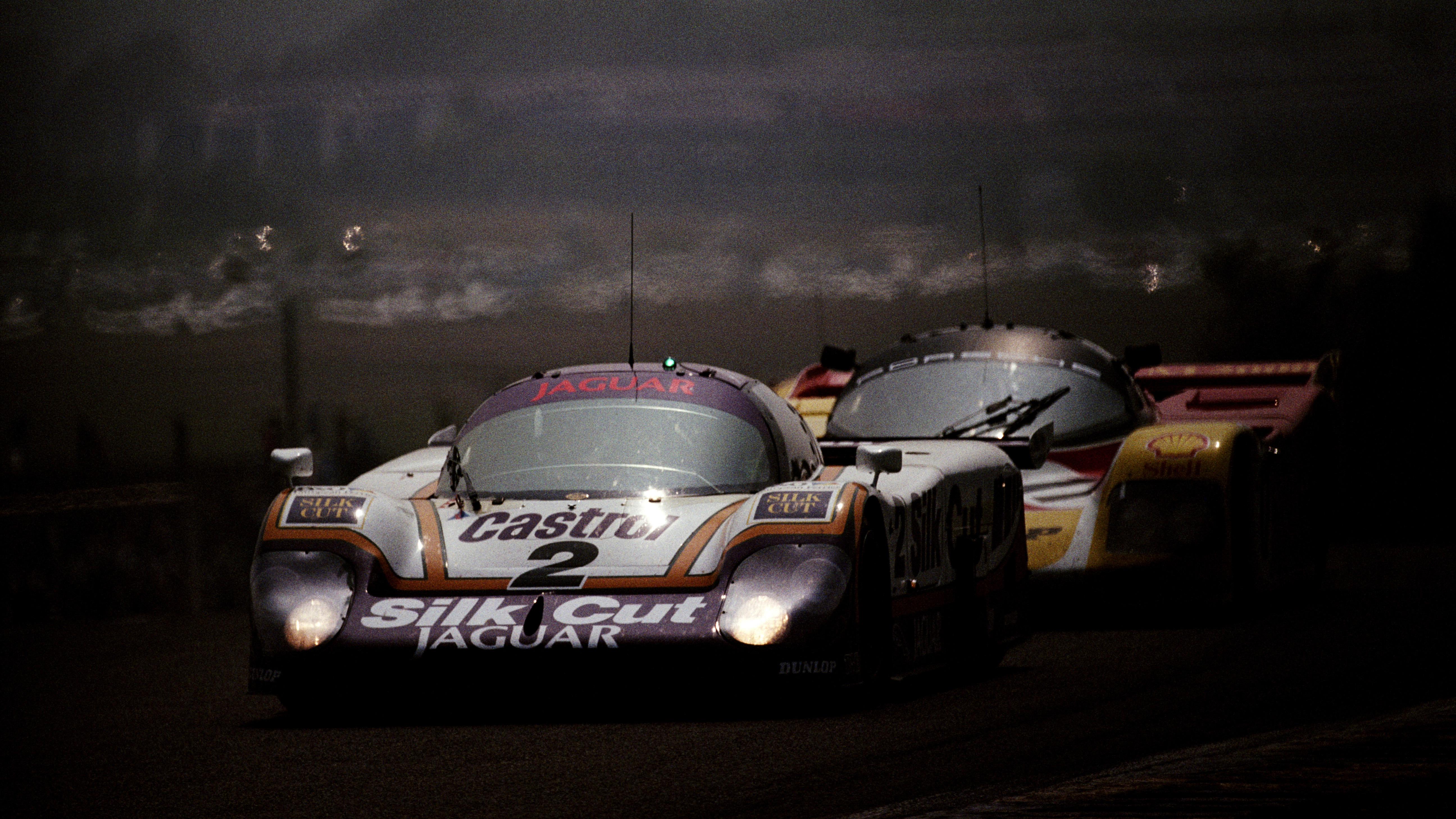 As darkness fell the rivals remained close together, until the lead no. 18 Porsche was forced to give up the chase with reliability issues. 