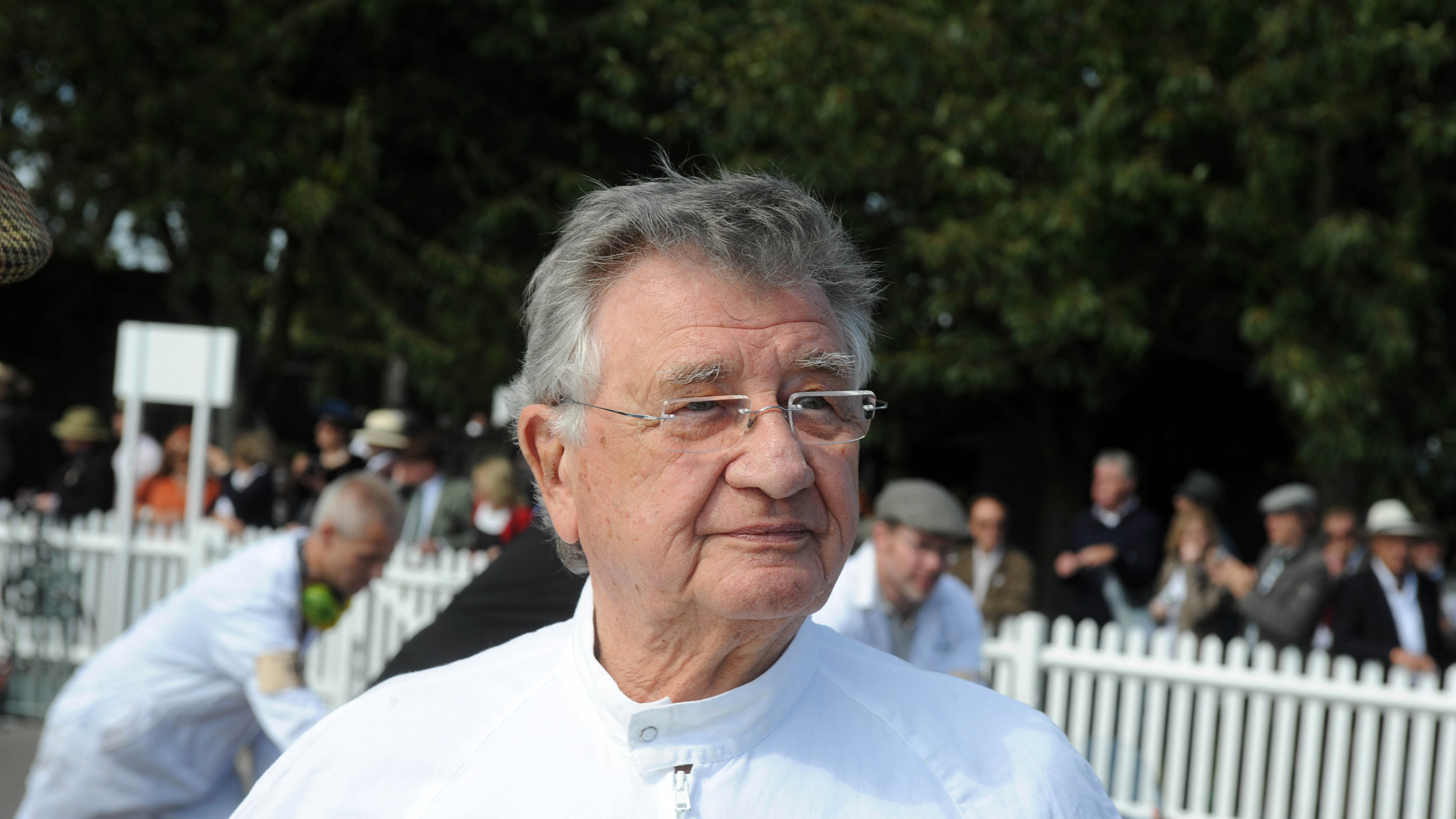Hans Herrmann at the 2011 Goodwood Revival
